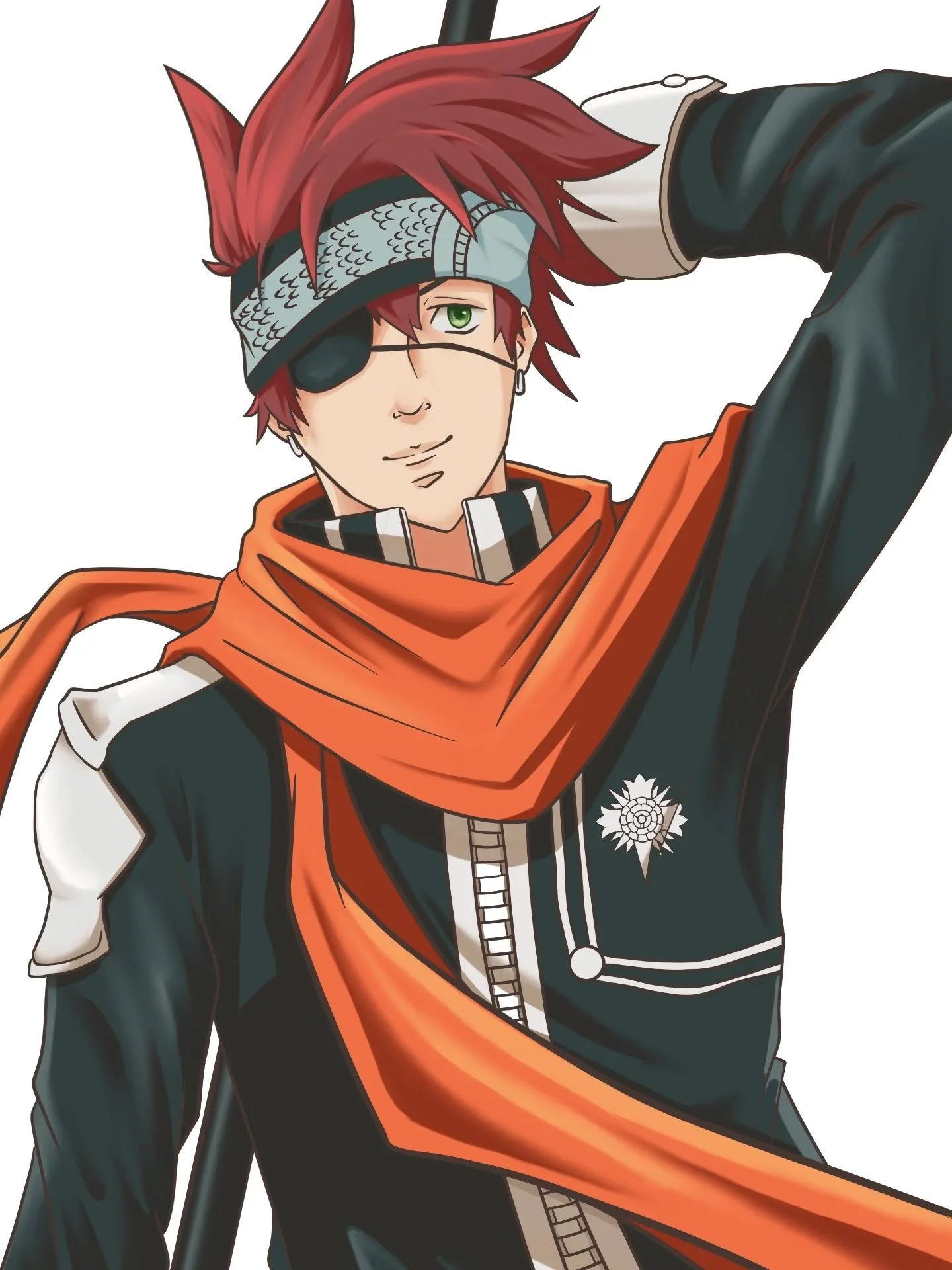 Lavi Bookman jr from D.Gray-man. D.Gray-man is my all time favorite manga. I don't care how long Hoshino needs to finish it. I'll wait. I highly recommend this one if you like manga. 

Also sorry for my absence. I really have a hard time managing my 