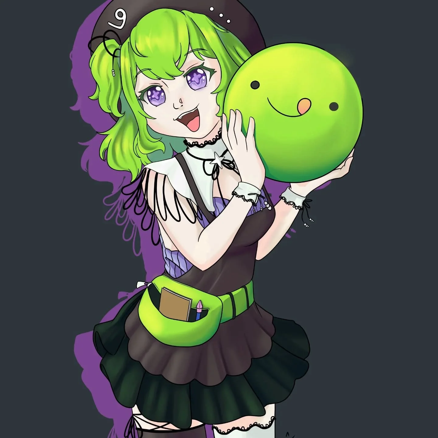 I saw @vgen.co DTIYS contest of Genie and really wanted to join. Wish I entered with the one with the background, but I sent in the png without one since I didn't knew for sure if one with a background worked for what they want to do in the end. I wa