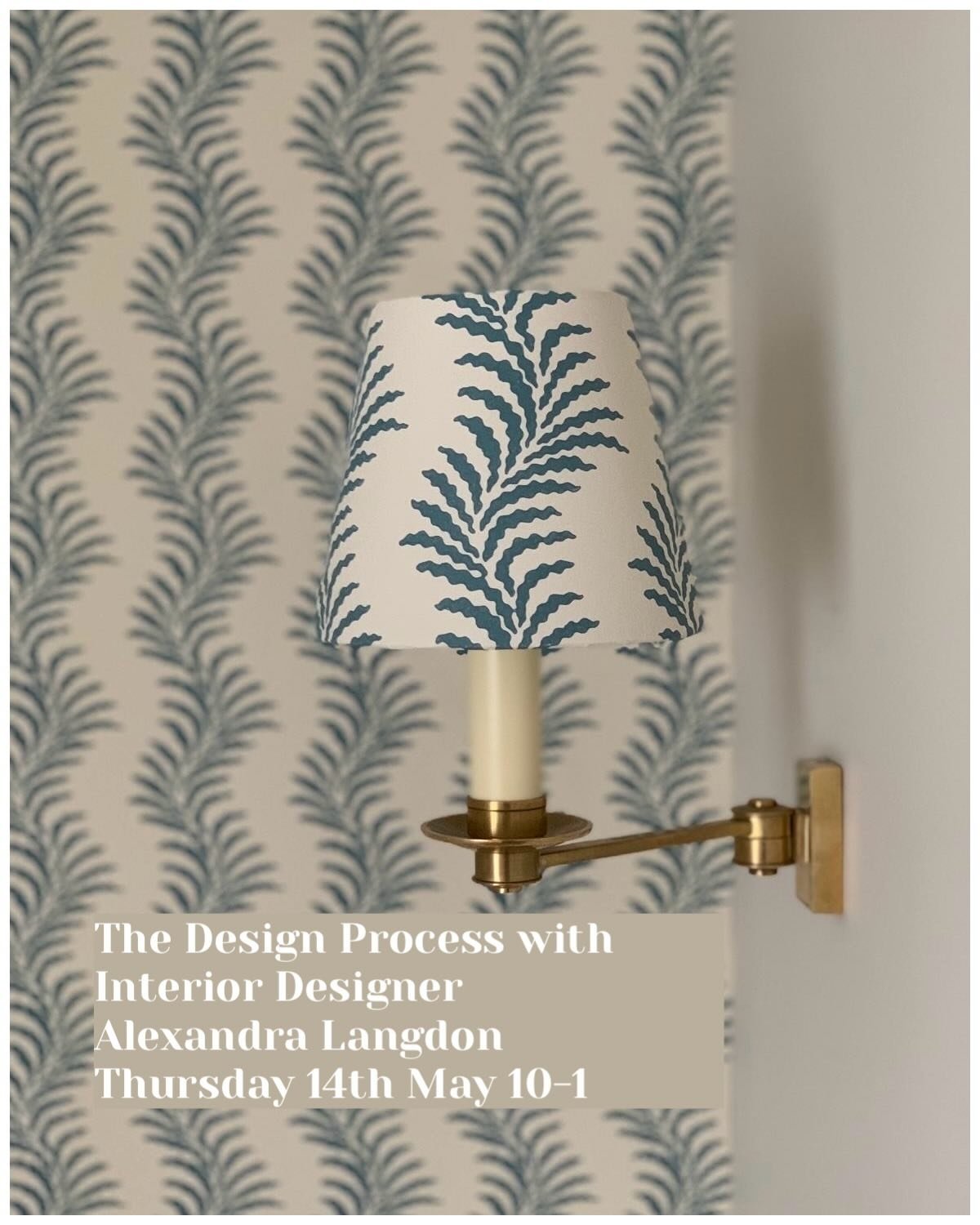 The Design Process - How To Create A Home with Interior Designer Alexandra Langdon @alexandralangdonltd 
On Thursday 14th May, we are delighted to welcome Alexandra to give an insider view into the interior design journey and talk through the phases 