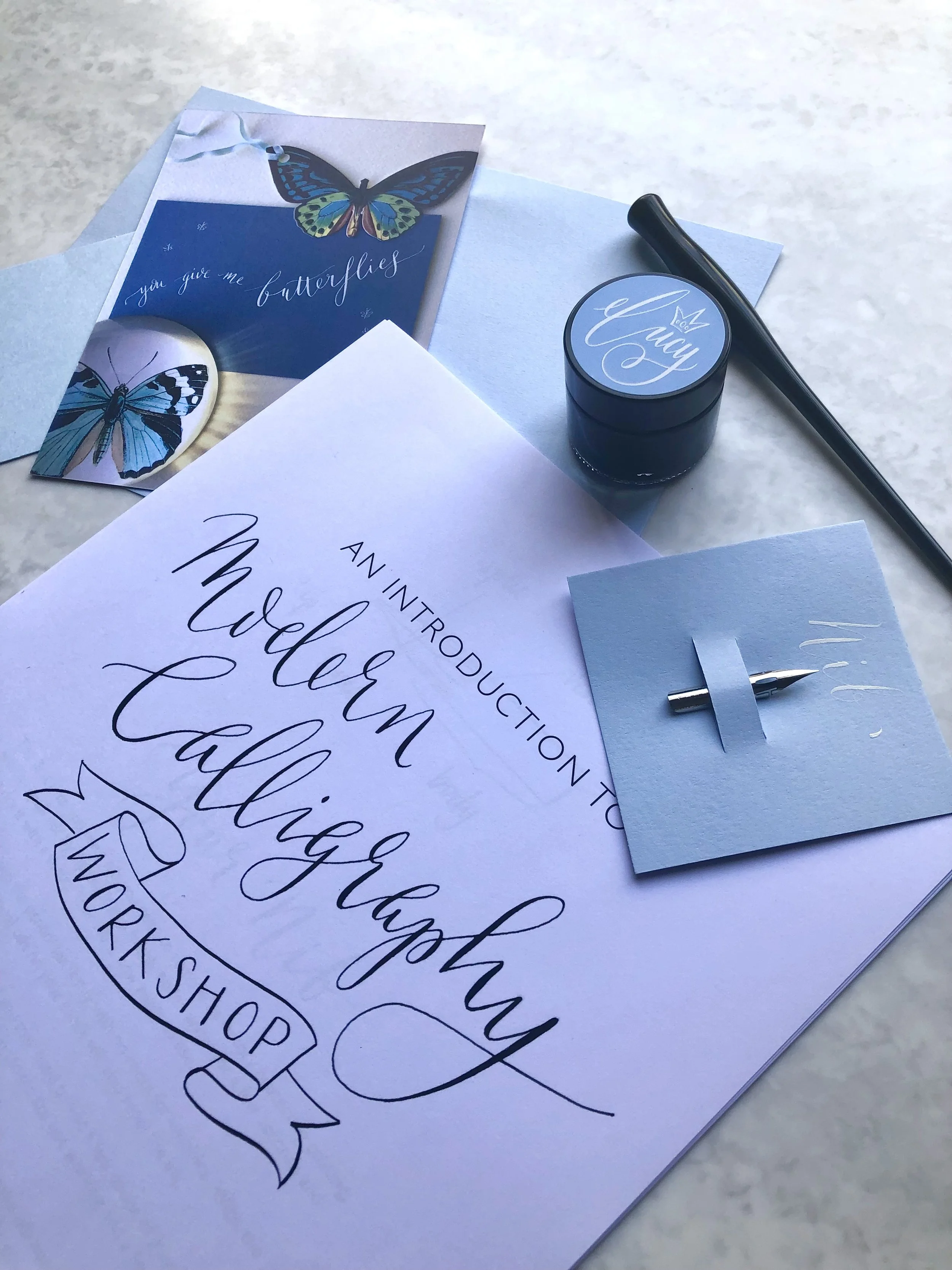 MODERN CALLIGRAPHY WORKSHOP