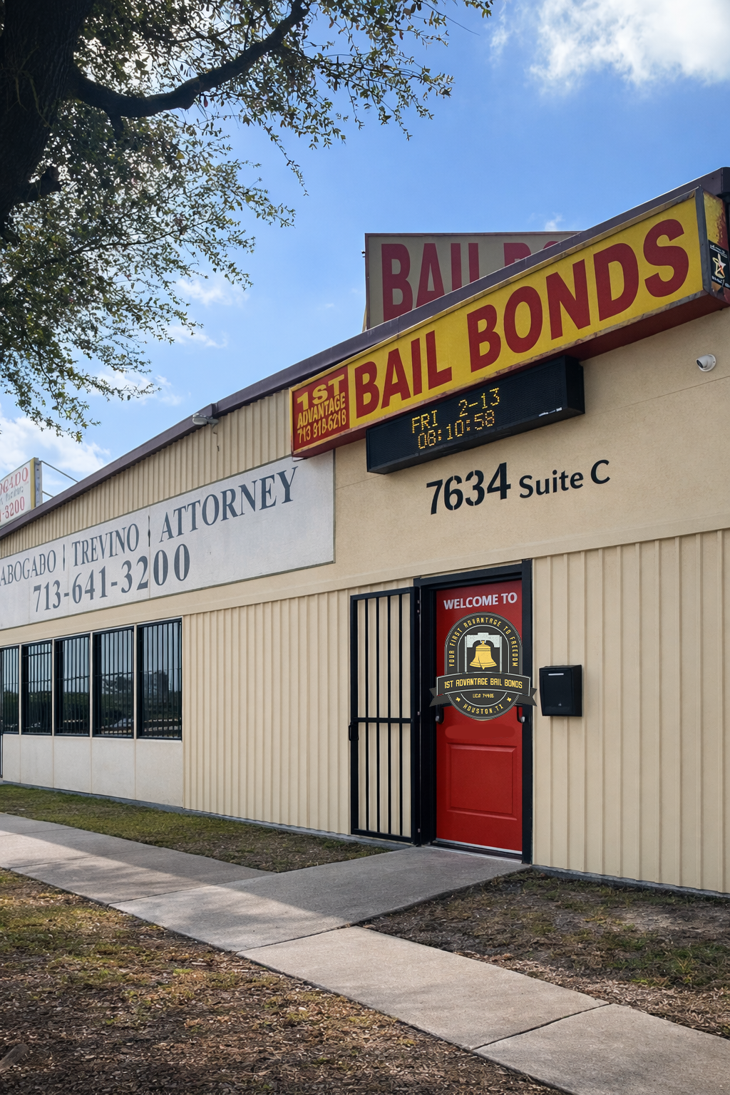 1st advantage bail bonds exterior image houston texas