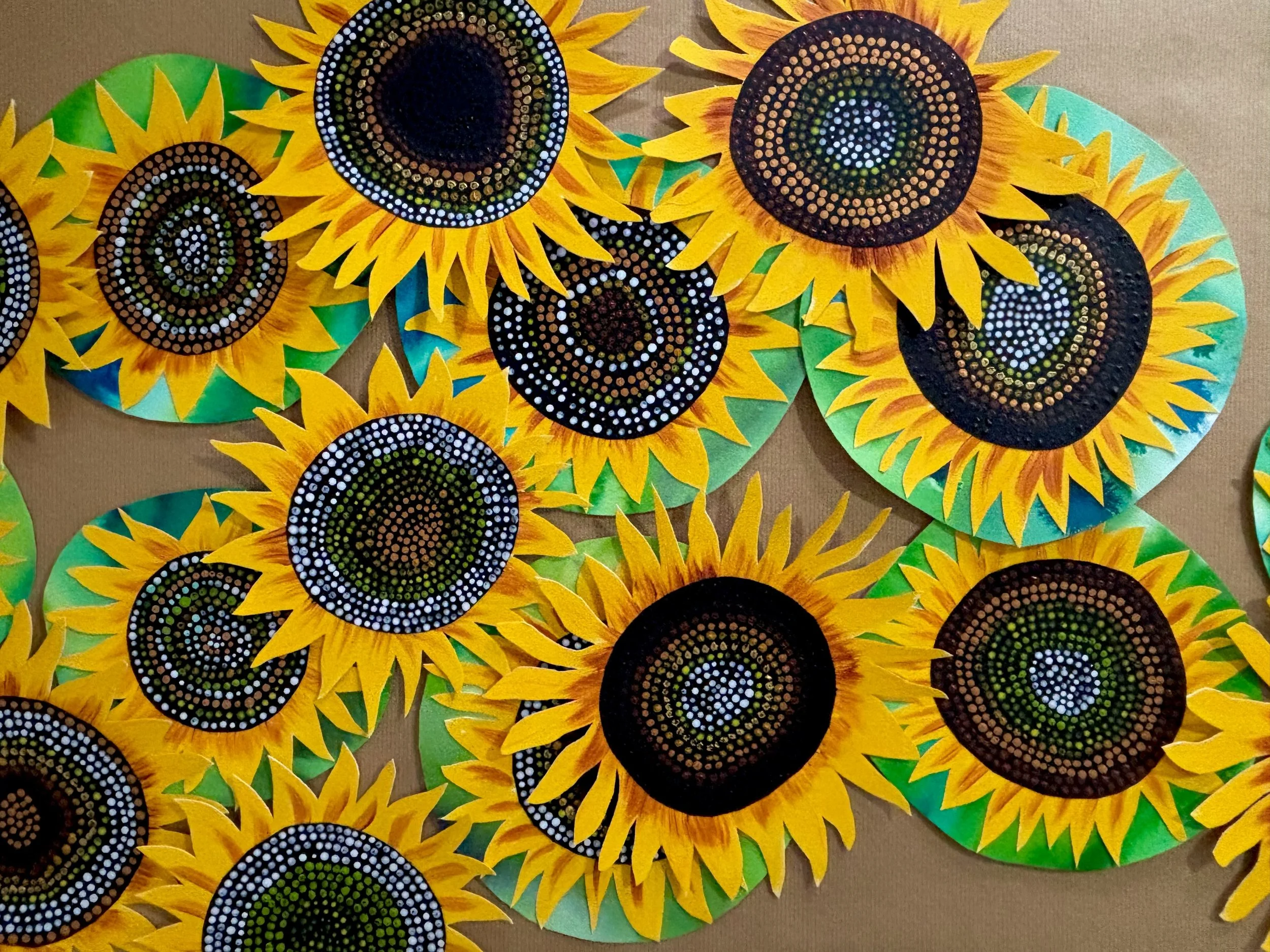 The Painted Sunflower