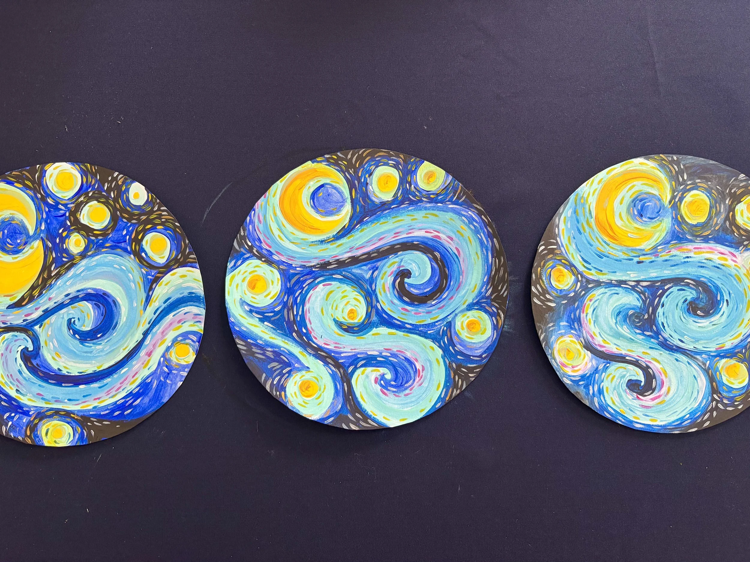 The Circular Starry Night
