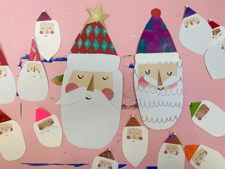 The Santa Cut Out