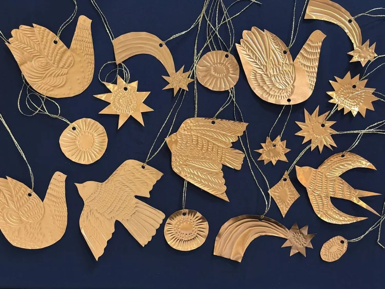 The Embossed Ornament