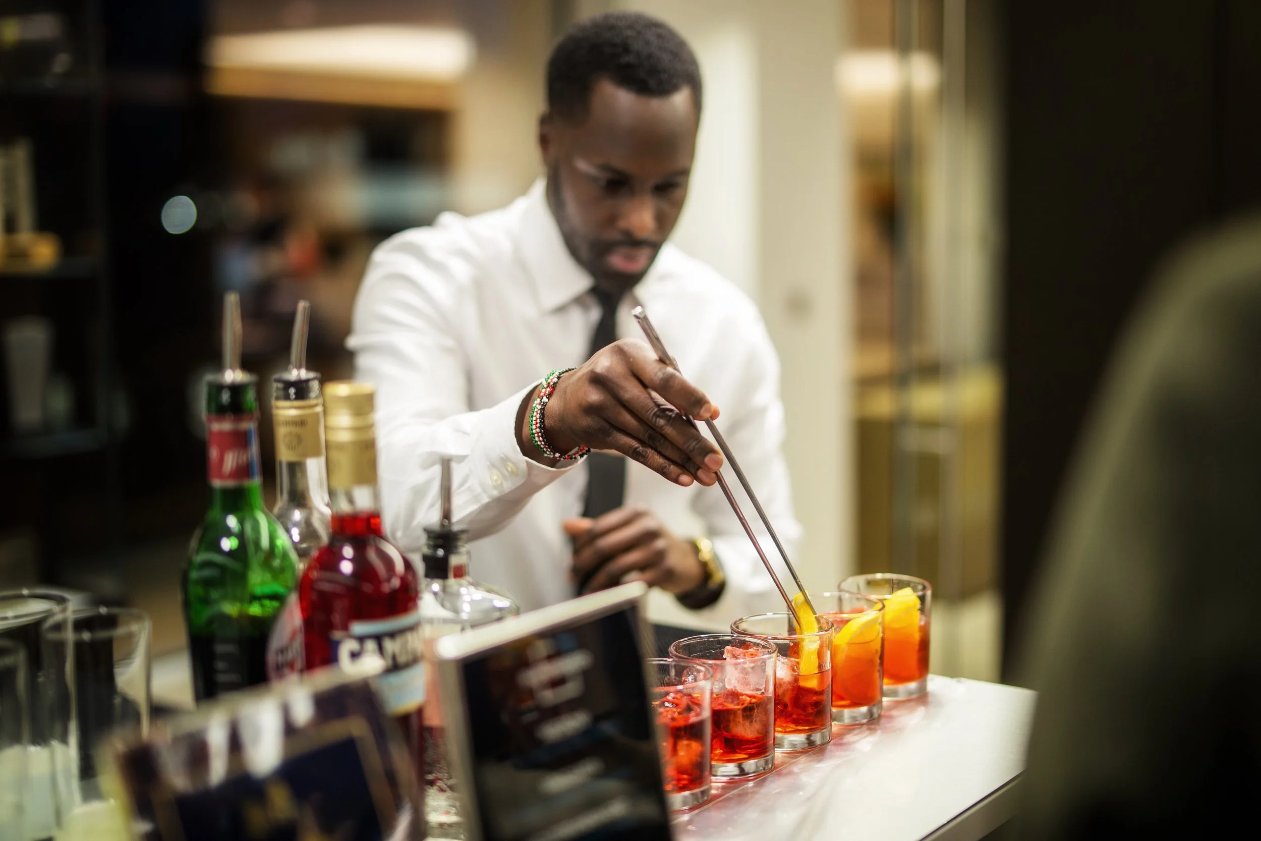 Corporate bar hire in London delivering reliable hospitality at a premium business event.