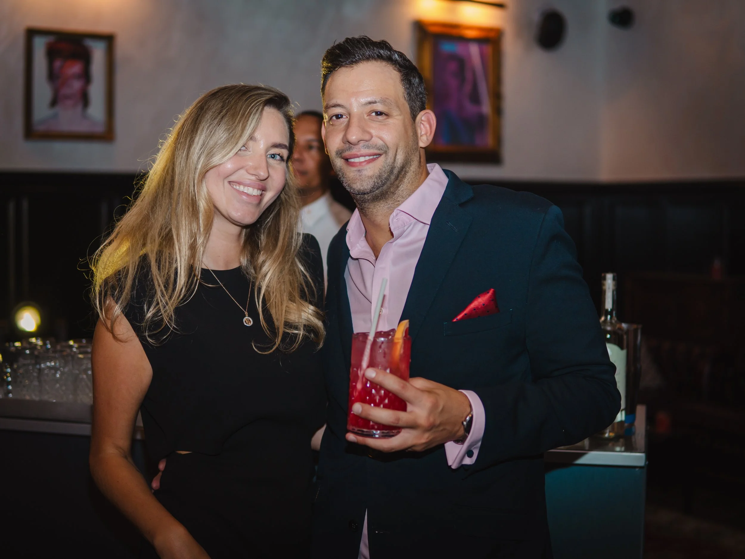 Private bartender allowing the host to relax and enjoy their private event with guests.