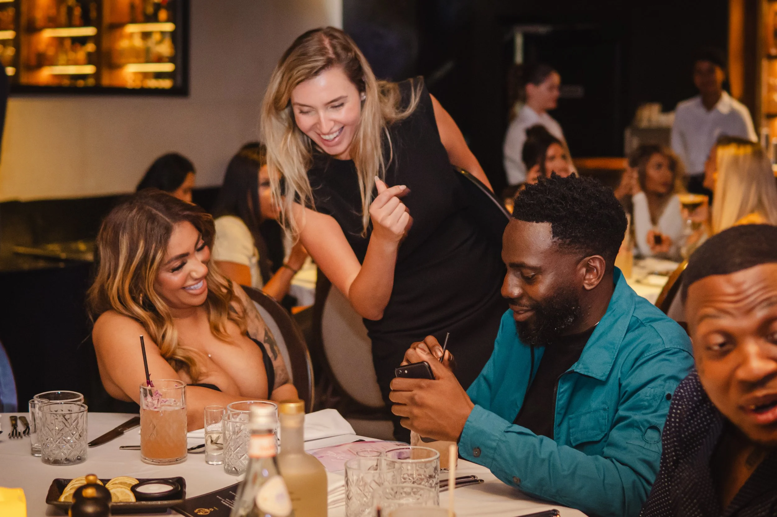 Cocktail bar hire for house party creating social energy and engagement among guests.