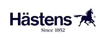 Hästens logo with a running horse and text "Since 1852."