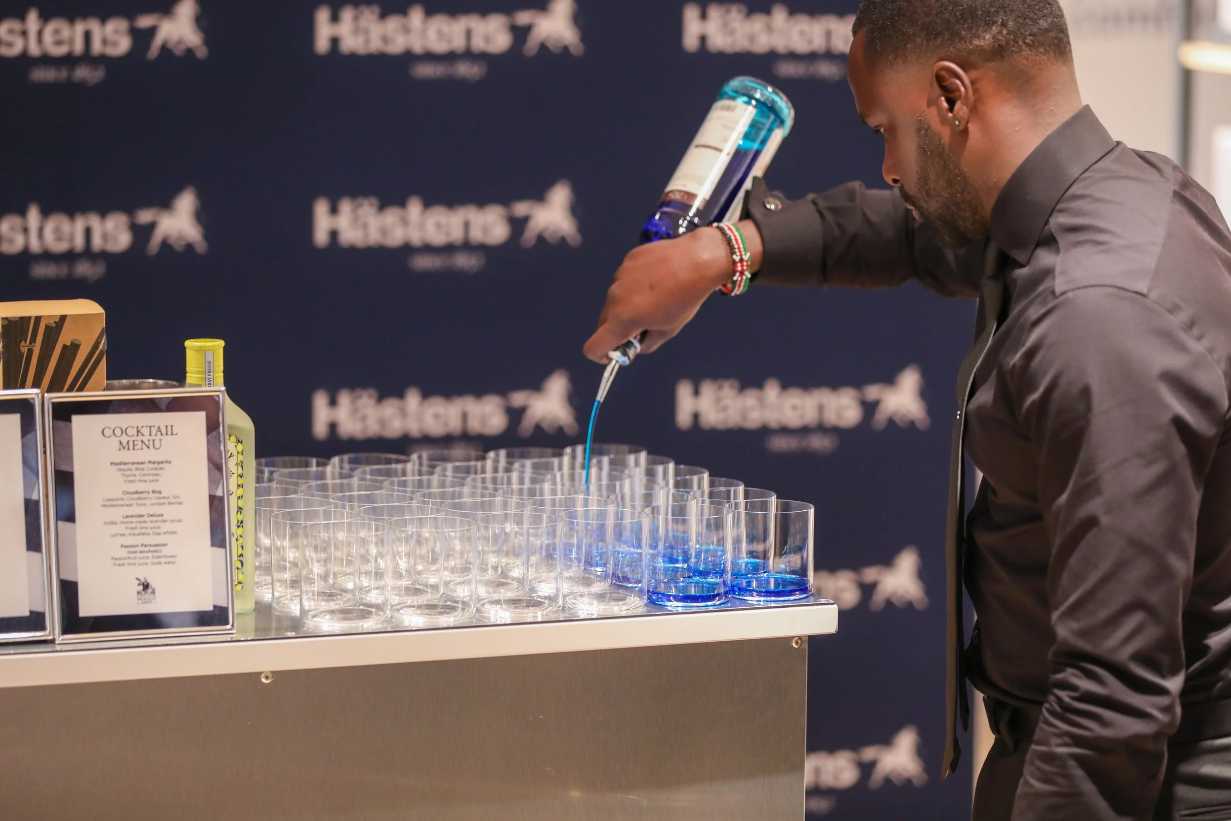 More than drinks.   Built around the experience.