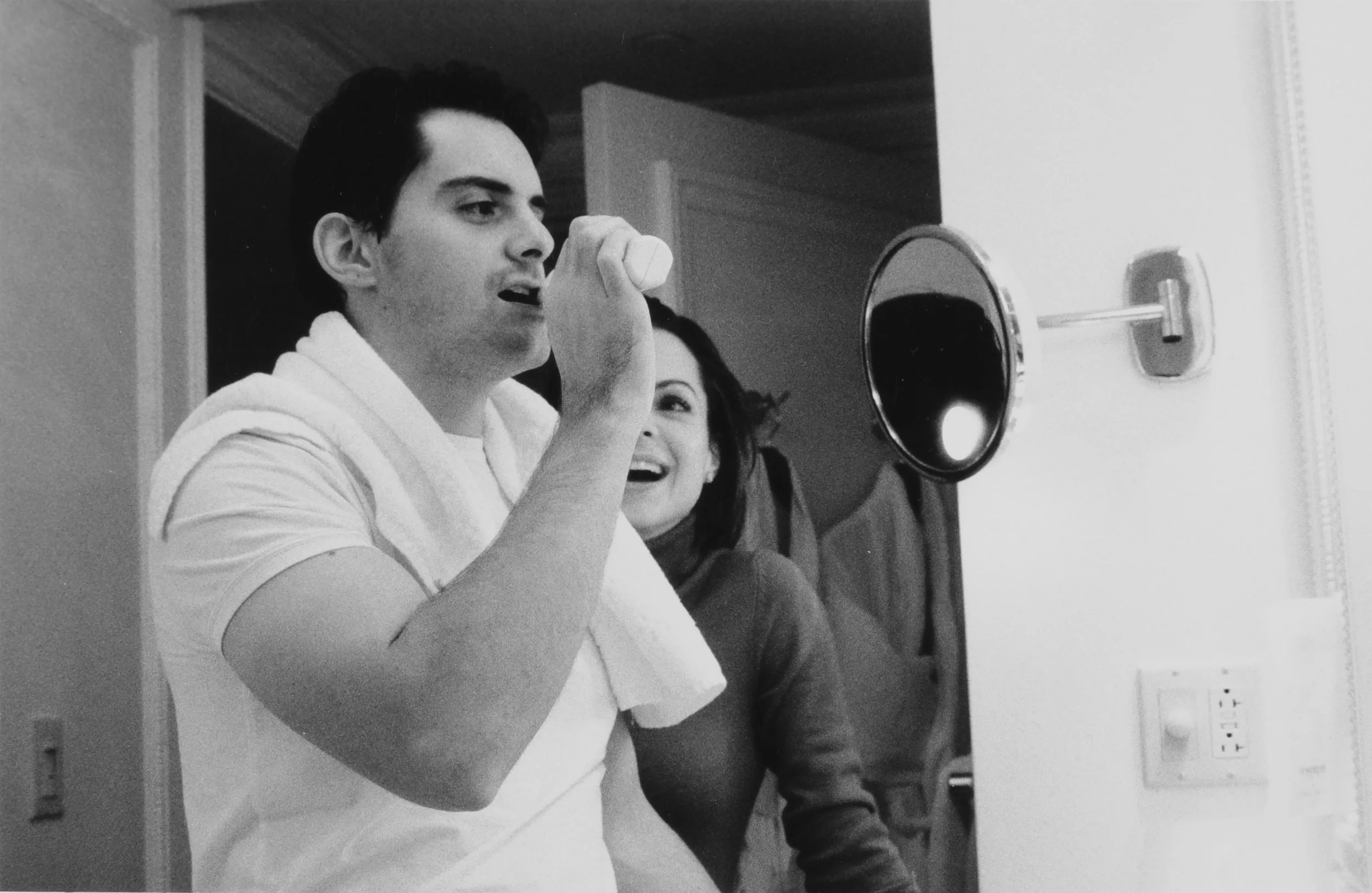 Brad Paisley and wife Kimberly Williams-Paisley, New York