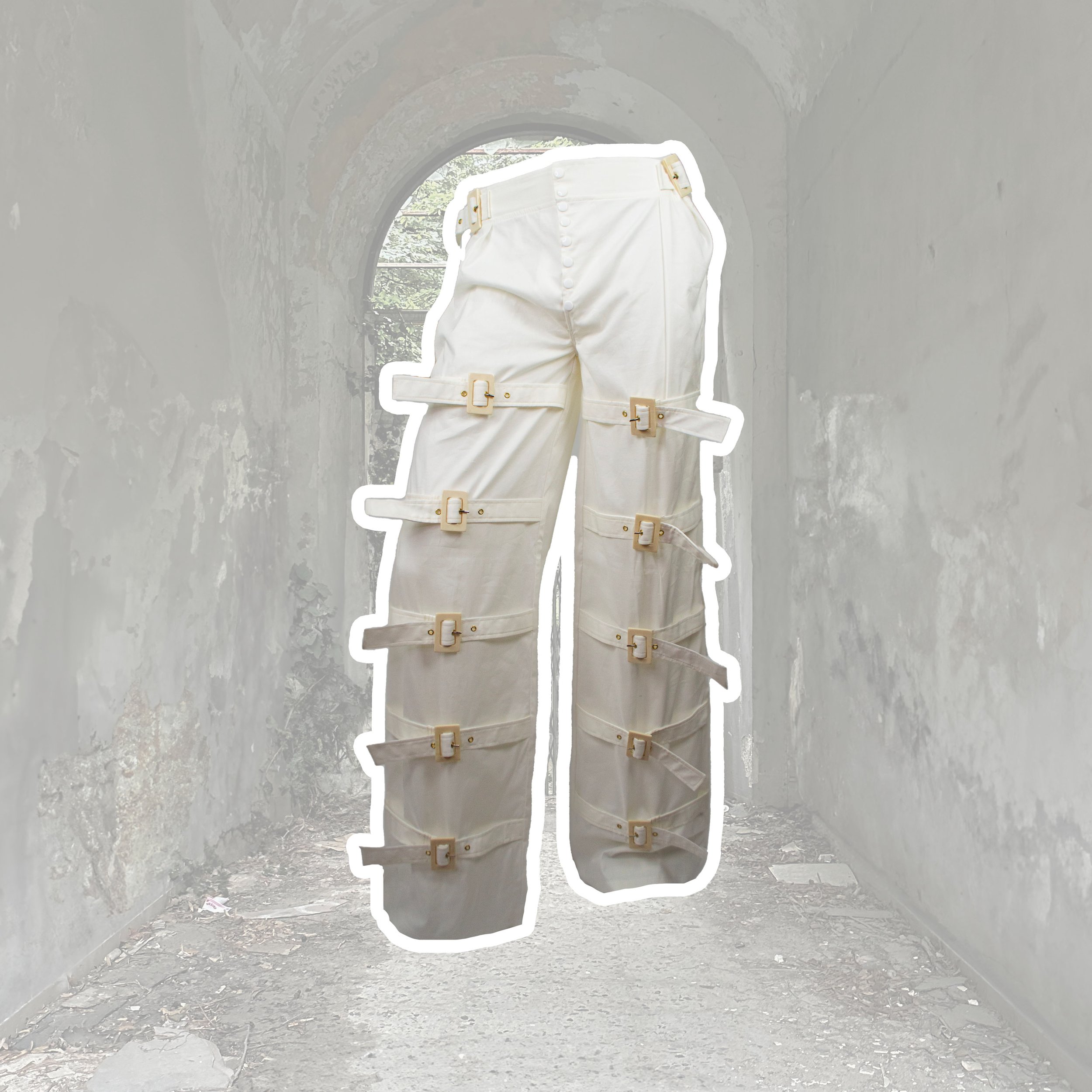 "Aseptic Attitude" Cargo Pants