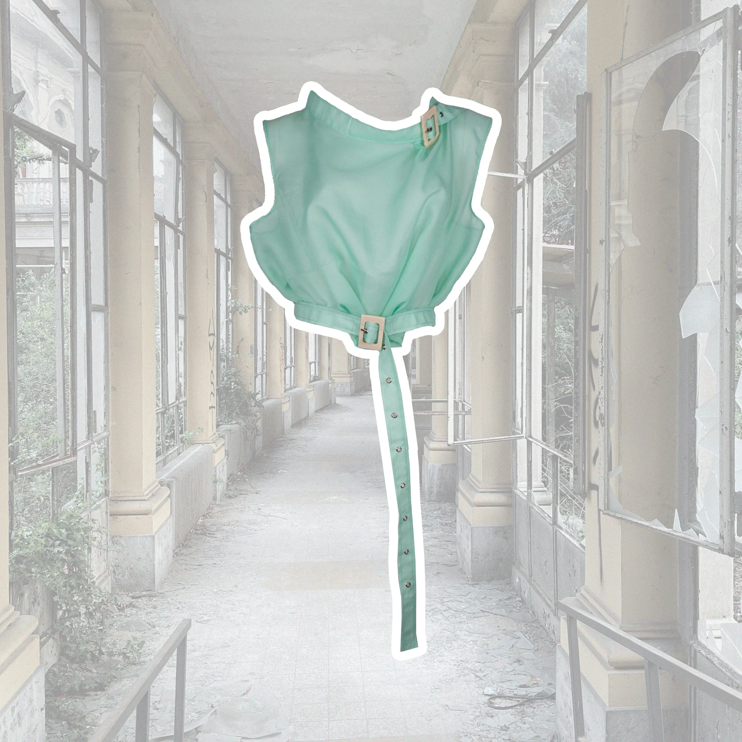 "Haute Infirmerie" Sleeveless Top