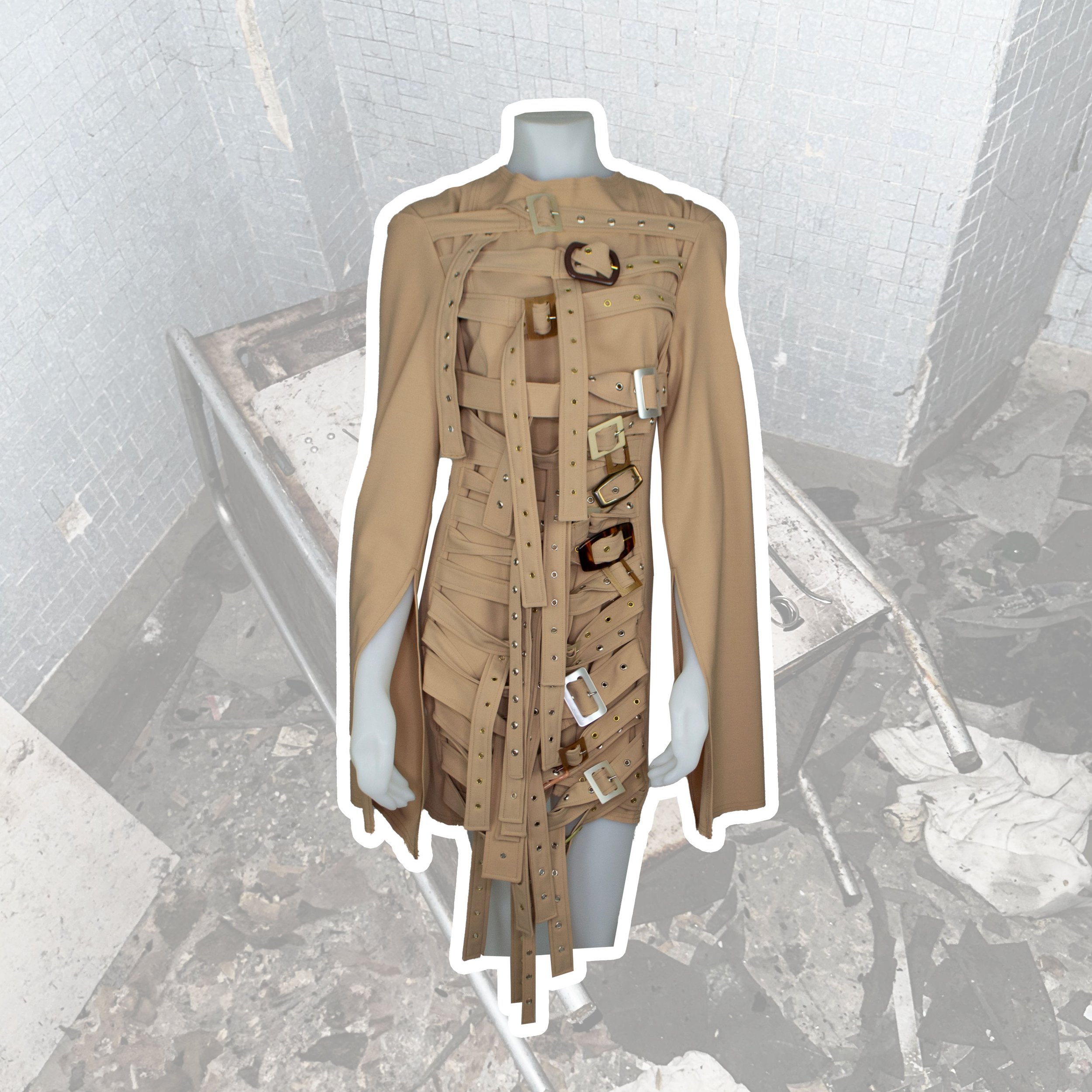 "Completely Restrained" Dress