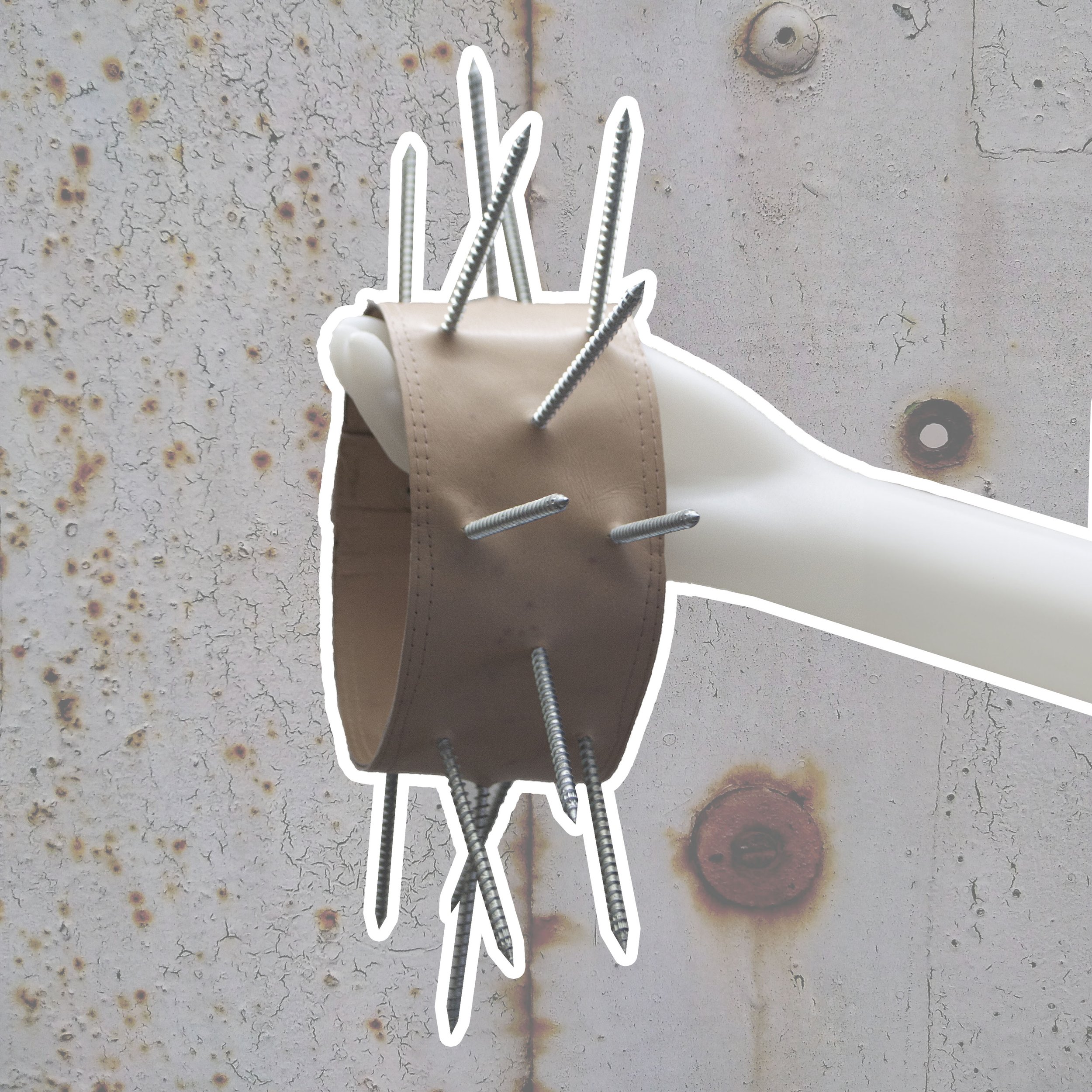 "Twisted Behavior" Leather* Chocker