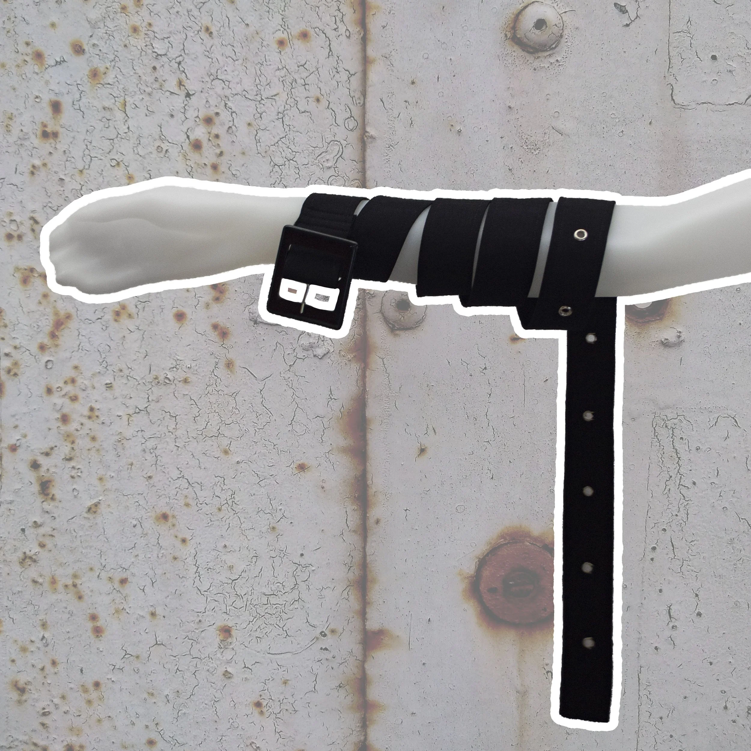 "Restraints" Belt - Black on black