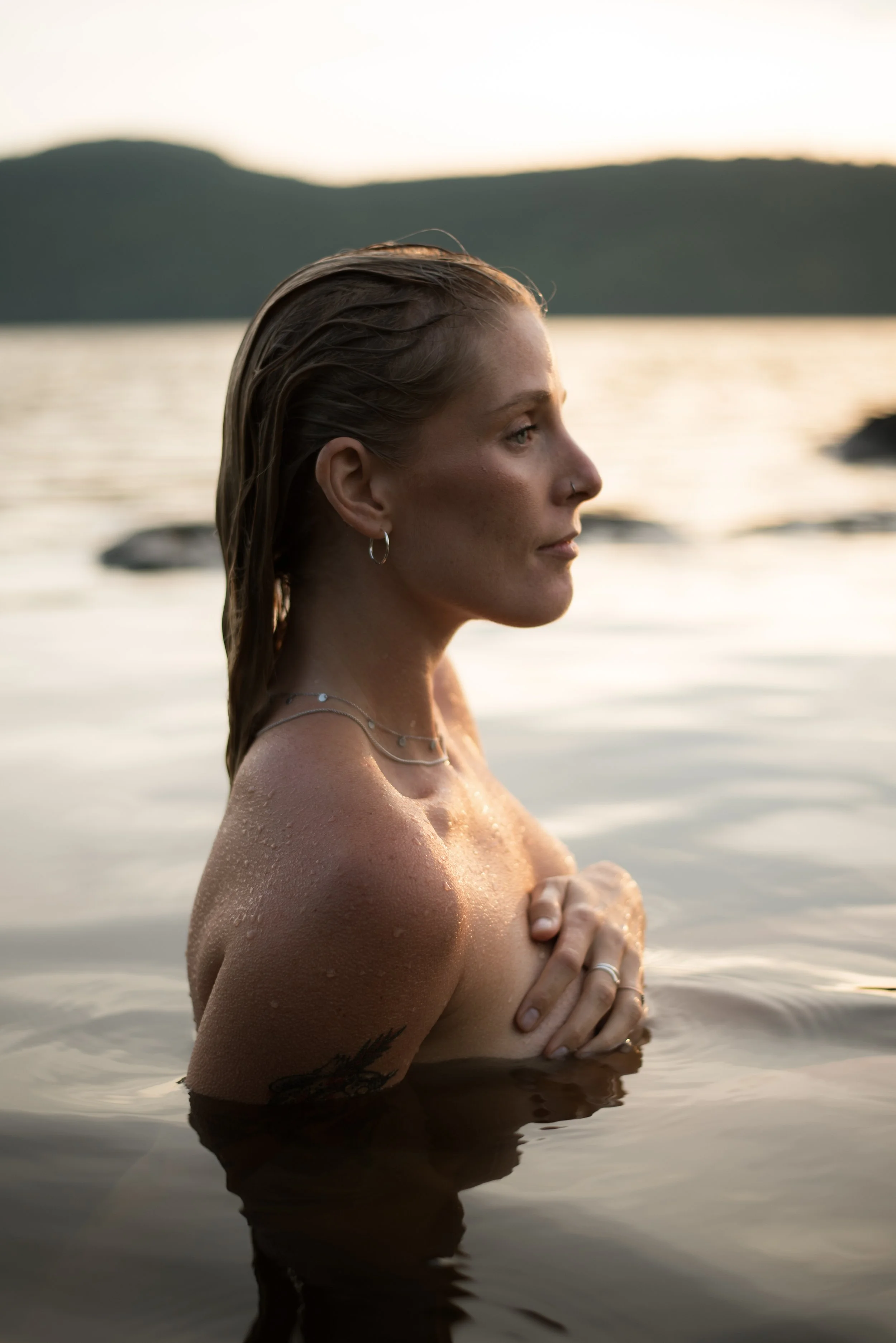 Séance photo de femme enceinte a Magog.