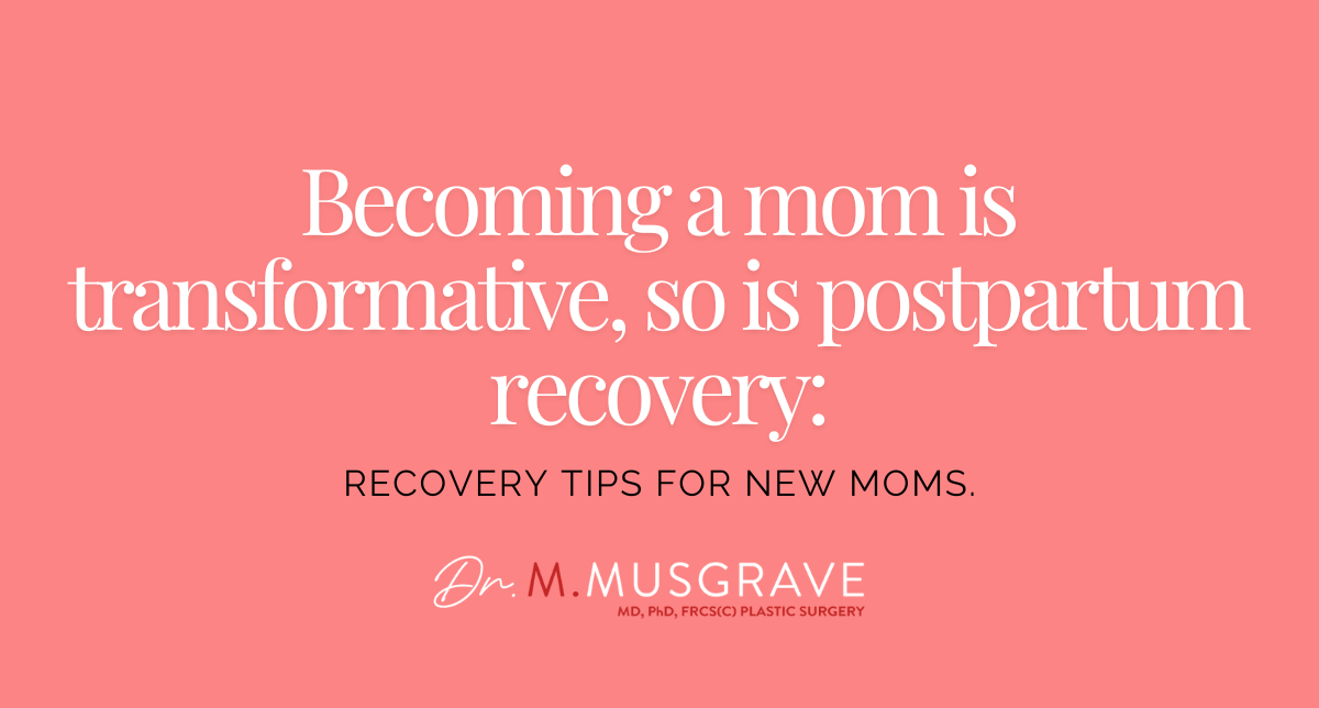 Top 5 Recovery Tips for New Moms: