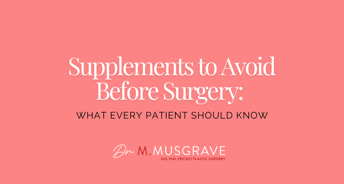Supplements to Avoid Before Surgery: What Every Patient Should Know