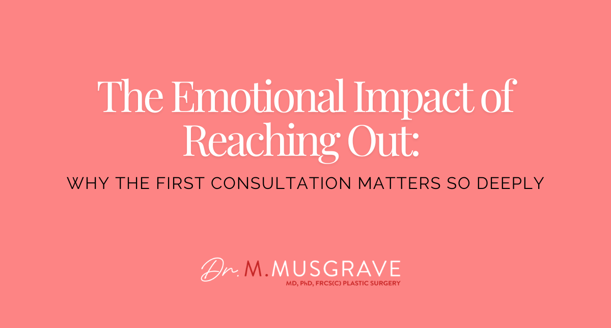 The Emotional Impact of Reaching Out: Why the First Consultation Matters So Deeply