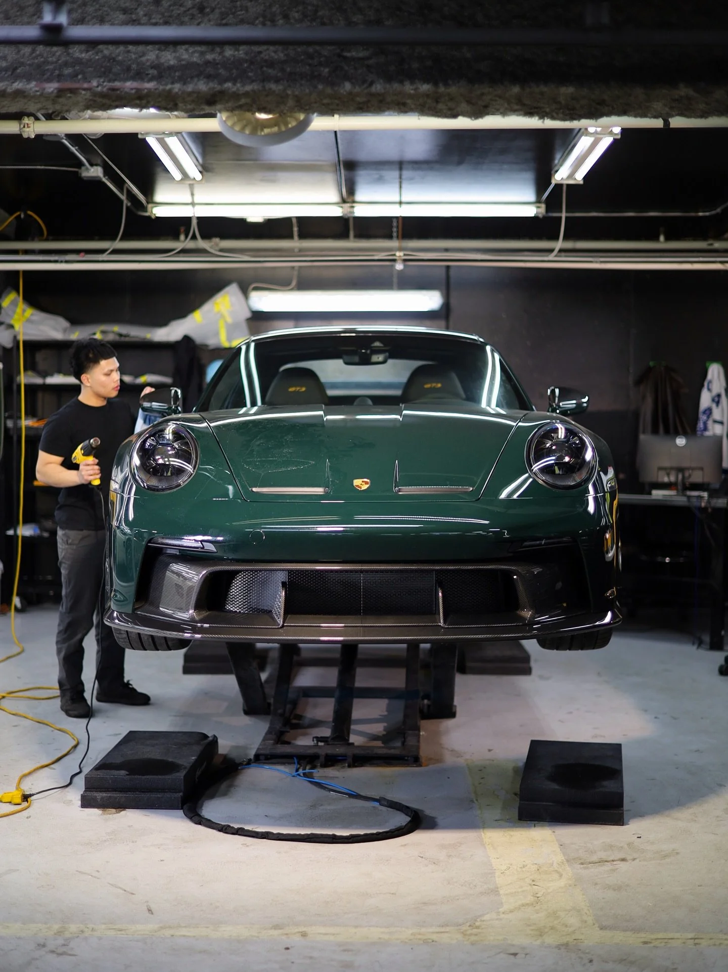New carbon deserves protection.

This GT3 came to AutoSpa for a custom PPF package after receiving aftermarket carbon fibre upgrades.

Now the splitter, skirts, mirrors, diffuser, and wing are all protected and ready for the road&hellip; and Track 😉