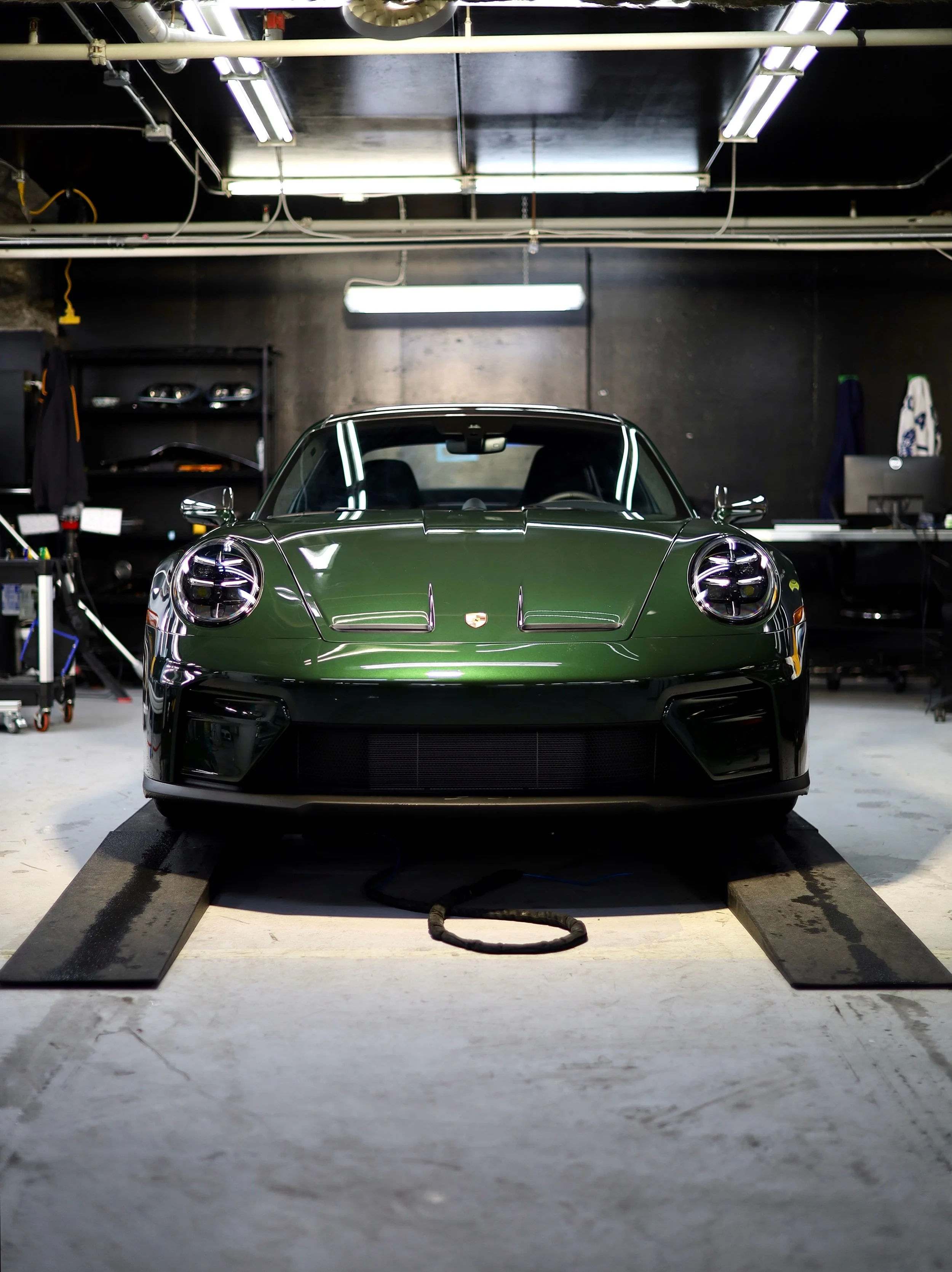 The first stop after the showroom? Pfaff AutoSpa.

This brand new Porsche GT3 Touring received a full-body PPF, providing invisible protection across every painted surface. From spirited backroad drives to long highway journeys, its finish is now saf