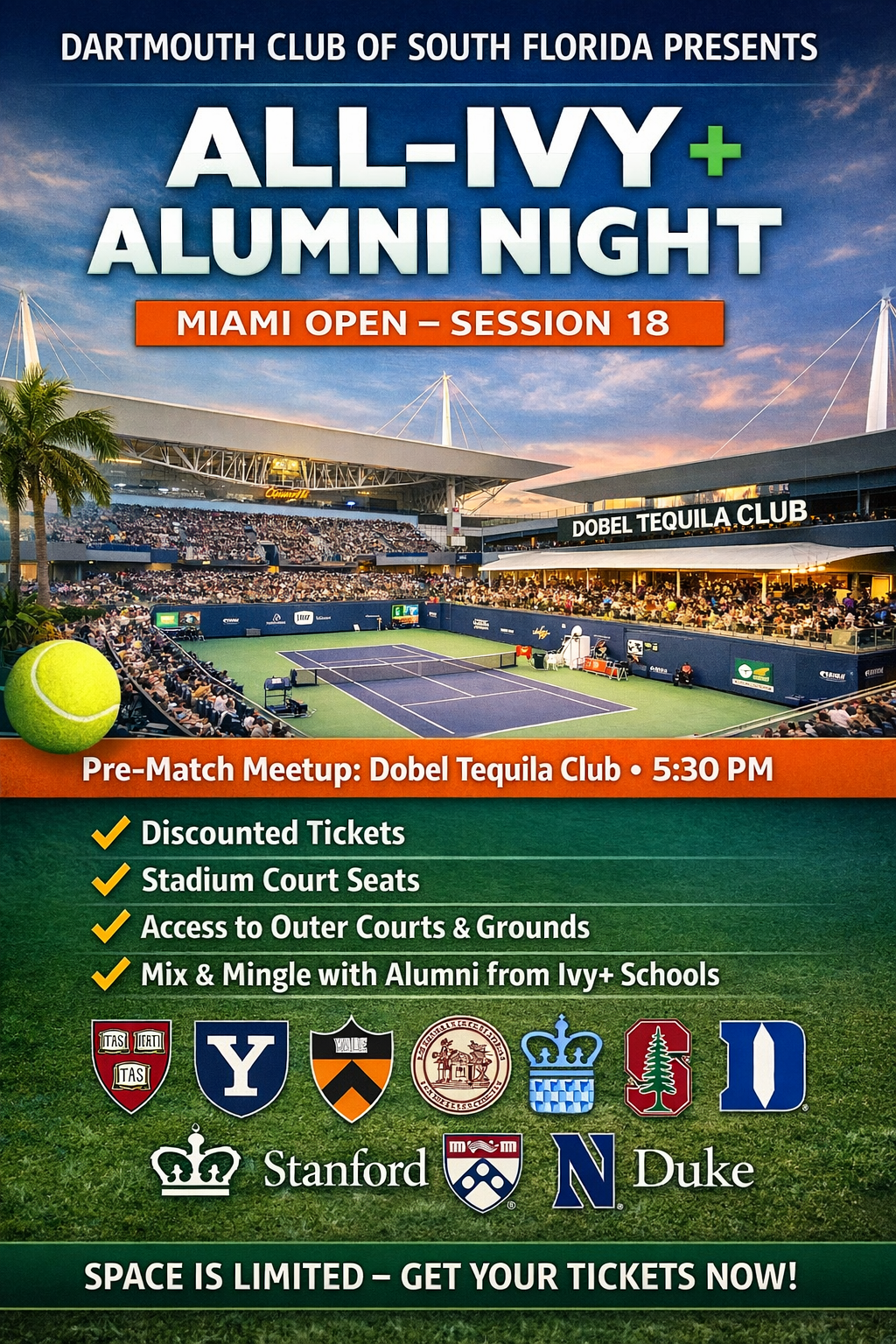 2026 Miami Open Alumni Night 