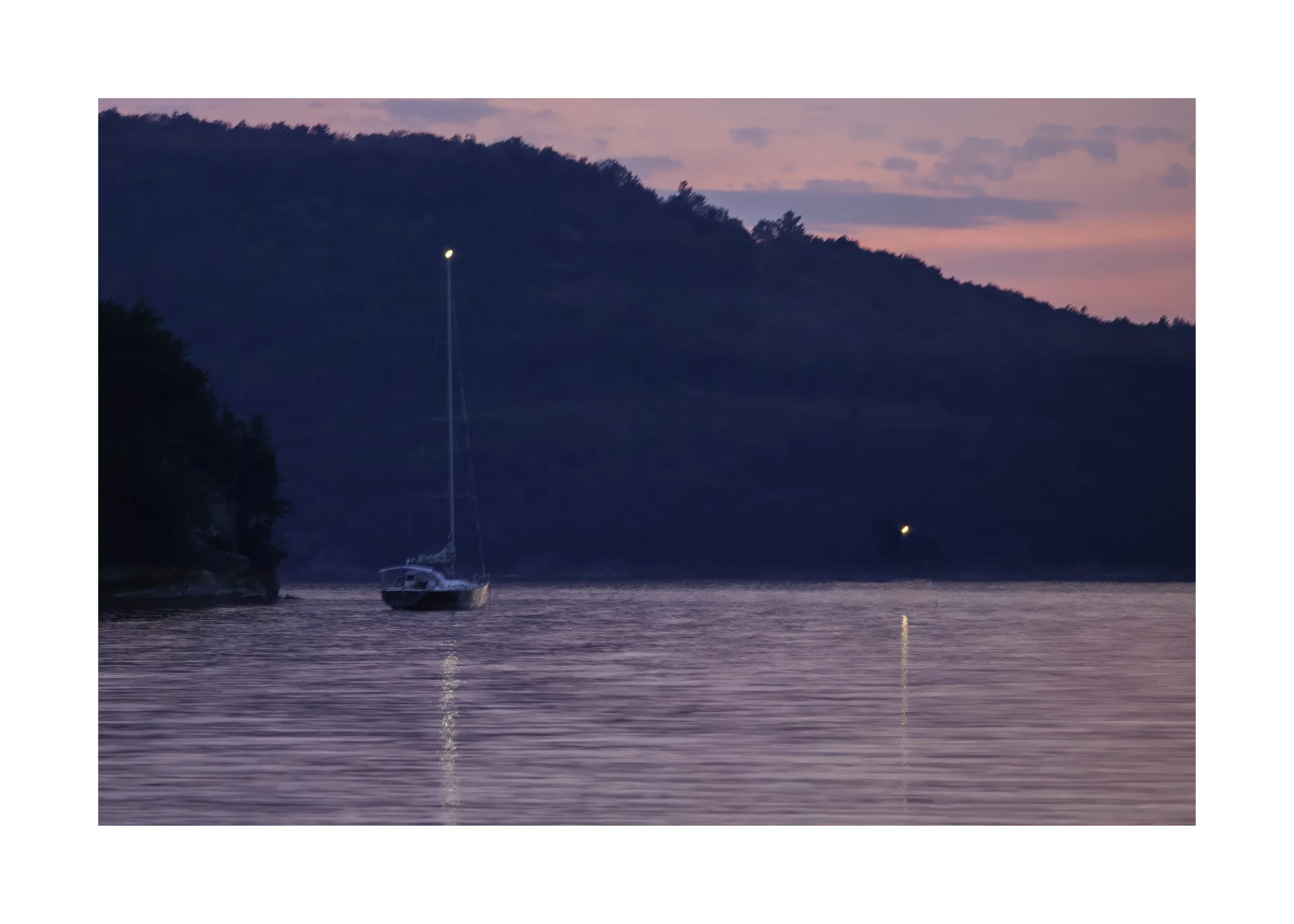 Painterly Evening on the Lake