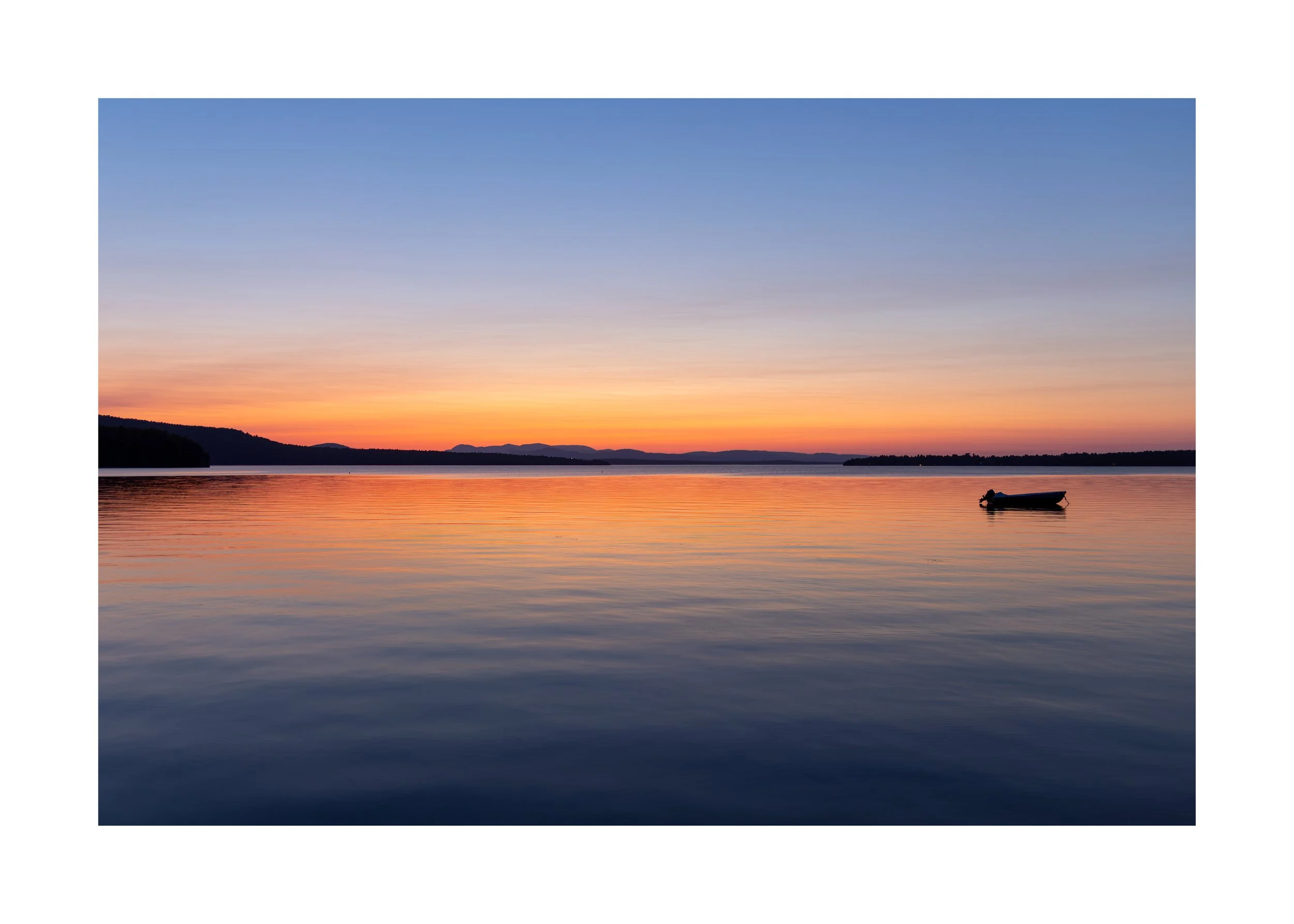Quiet Twilight on the Lake
