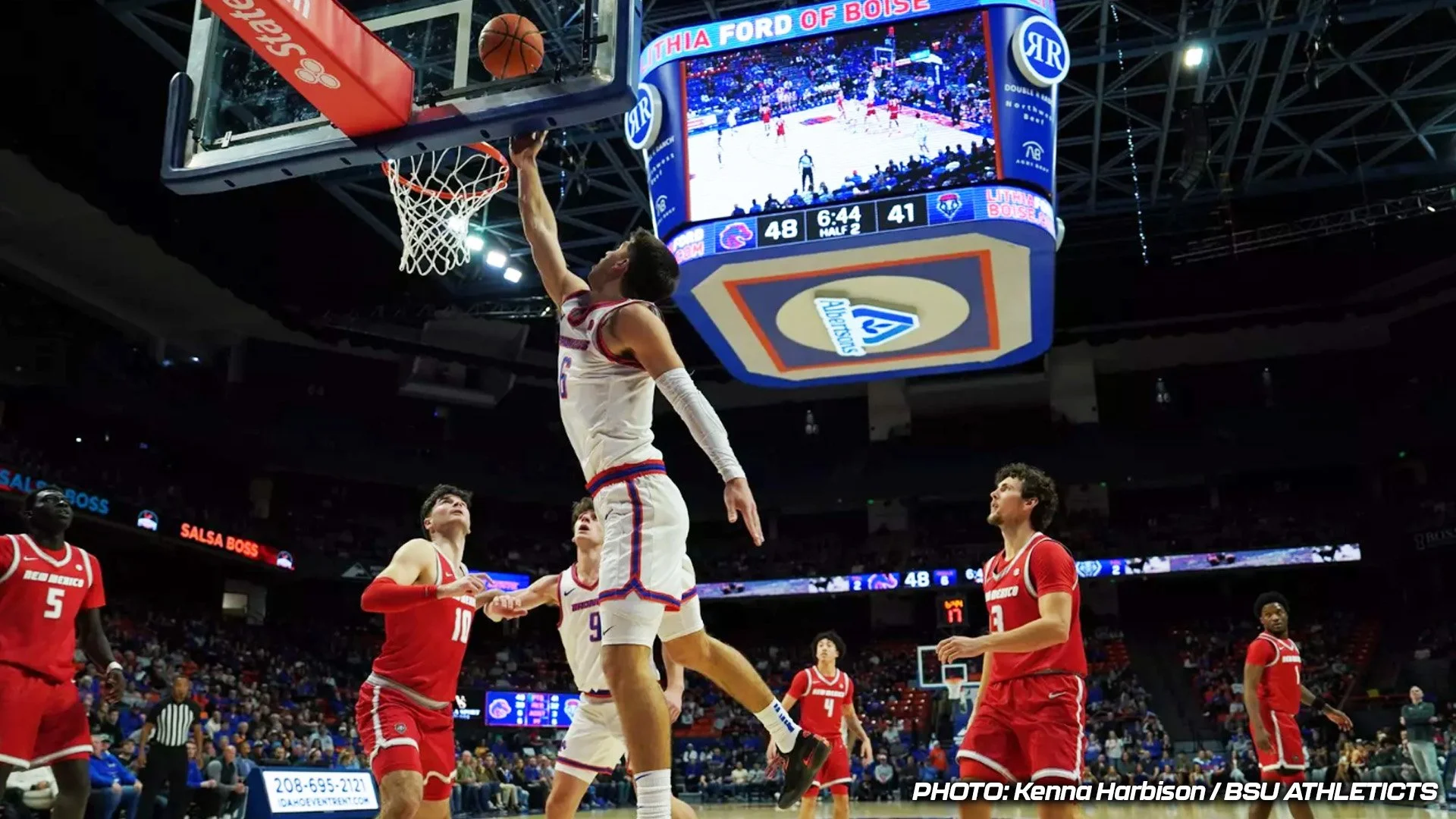 Frostbite in Boise: Icy Shooting Hands UNM Men’s Basketball First MW Conference Loss