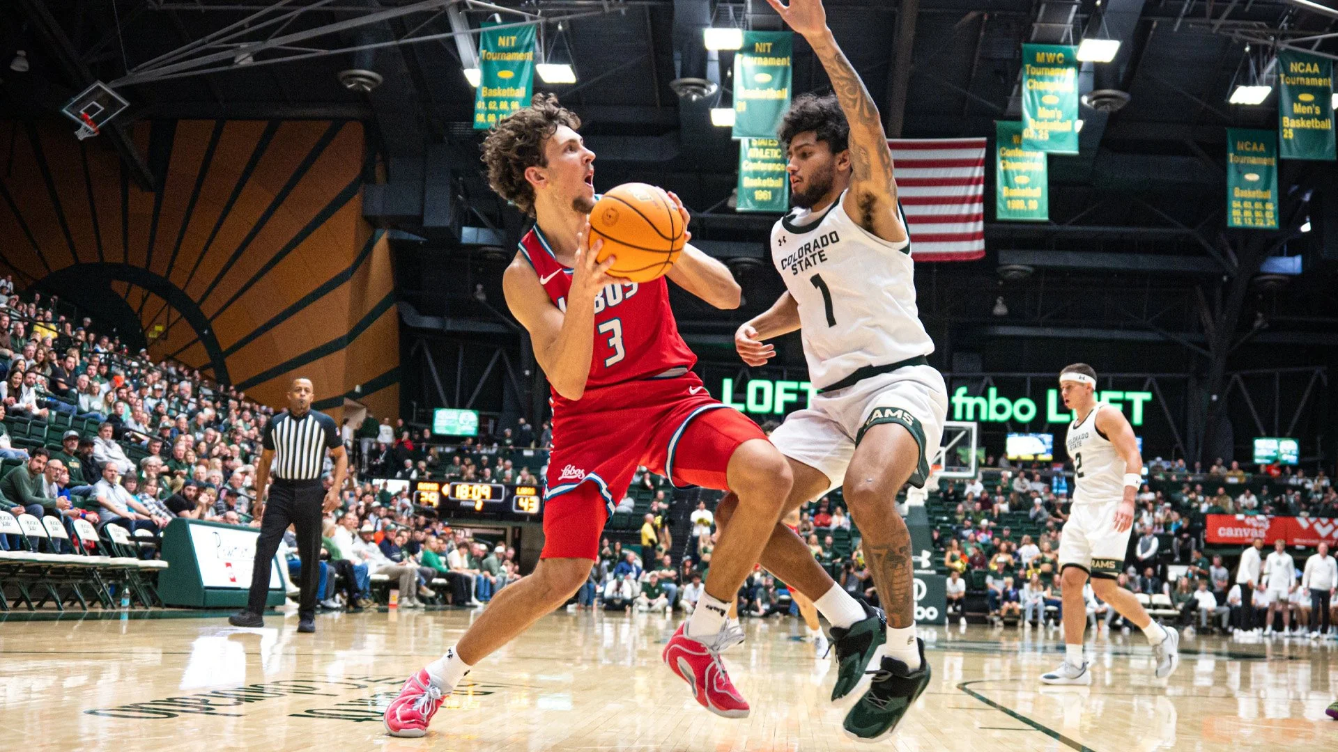 UNM Men's Basketball Team Drains 3s, Drops the Colorado State Rams in Fort Collins
