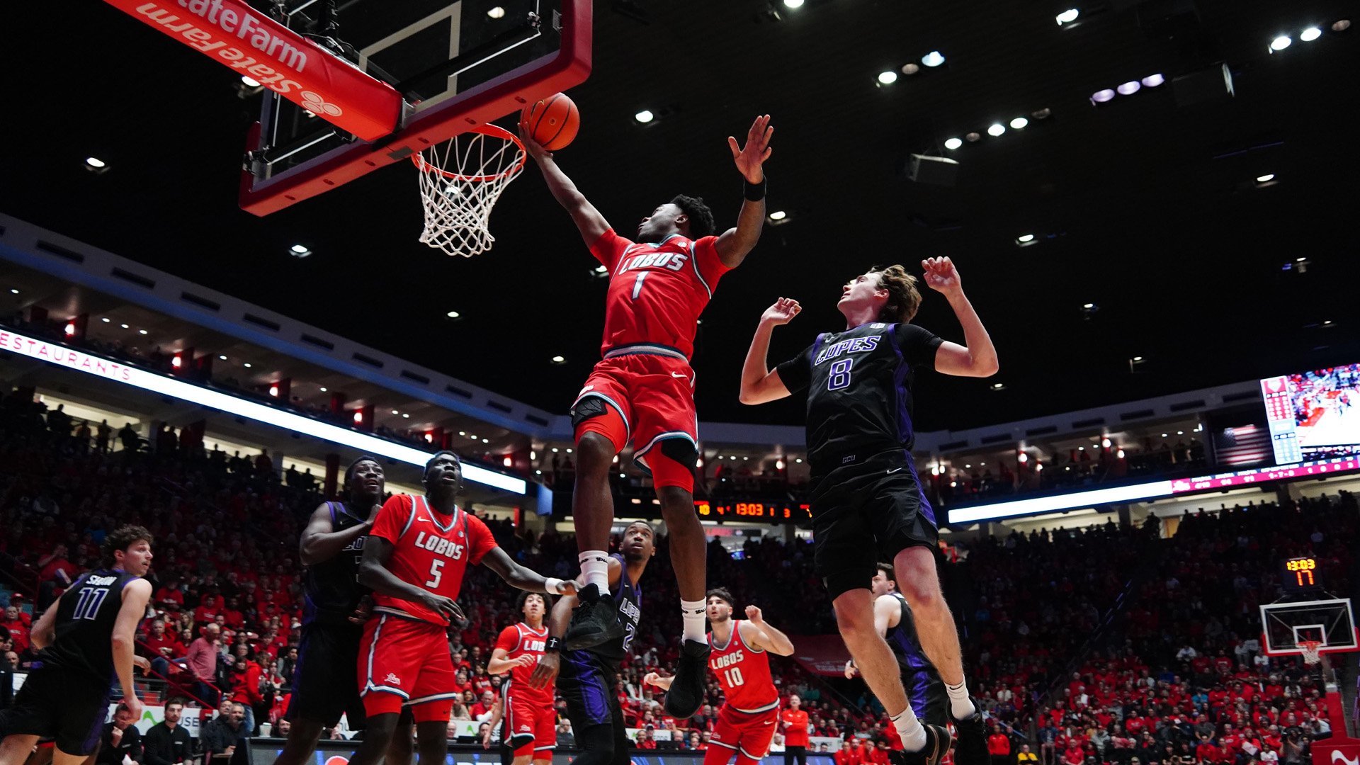 Lobos Find the Sweet Spot: Mid-Range Jumpers and Lockdown Defense Fuel UNM Men’s Basketball’s Blowout Win Over GCU