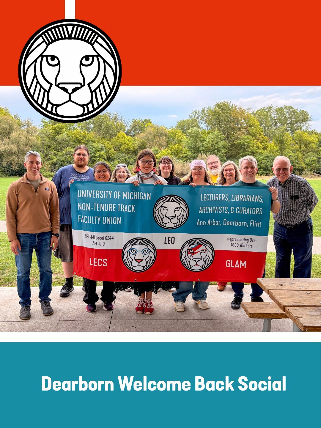 We started the year with a few different social activities for our members. We held Welcome Back Socials on all 3 campuses and also helped host the All Campus Labor Council Labor Day Picnic. We look forward to seeing you all at an upcoming social or 