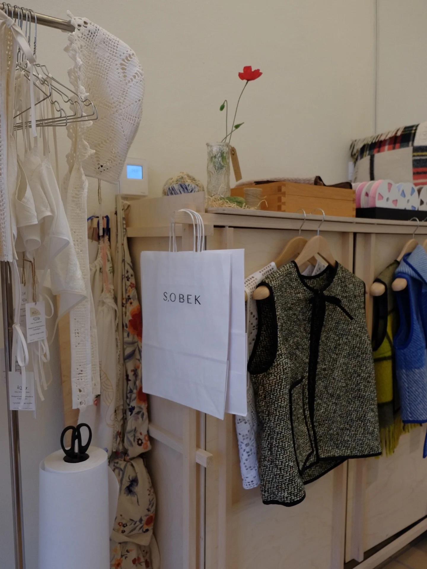 Custom piece 🖤

Made this vest with a bit of extra length and a slightly deeper neckline.

I&rsquo;m always happy to adjust the vests or jackets so you get the fit you love.

DM or email me for any requests.

🤍 Sophie