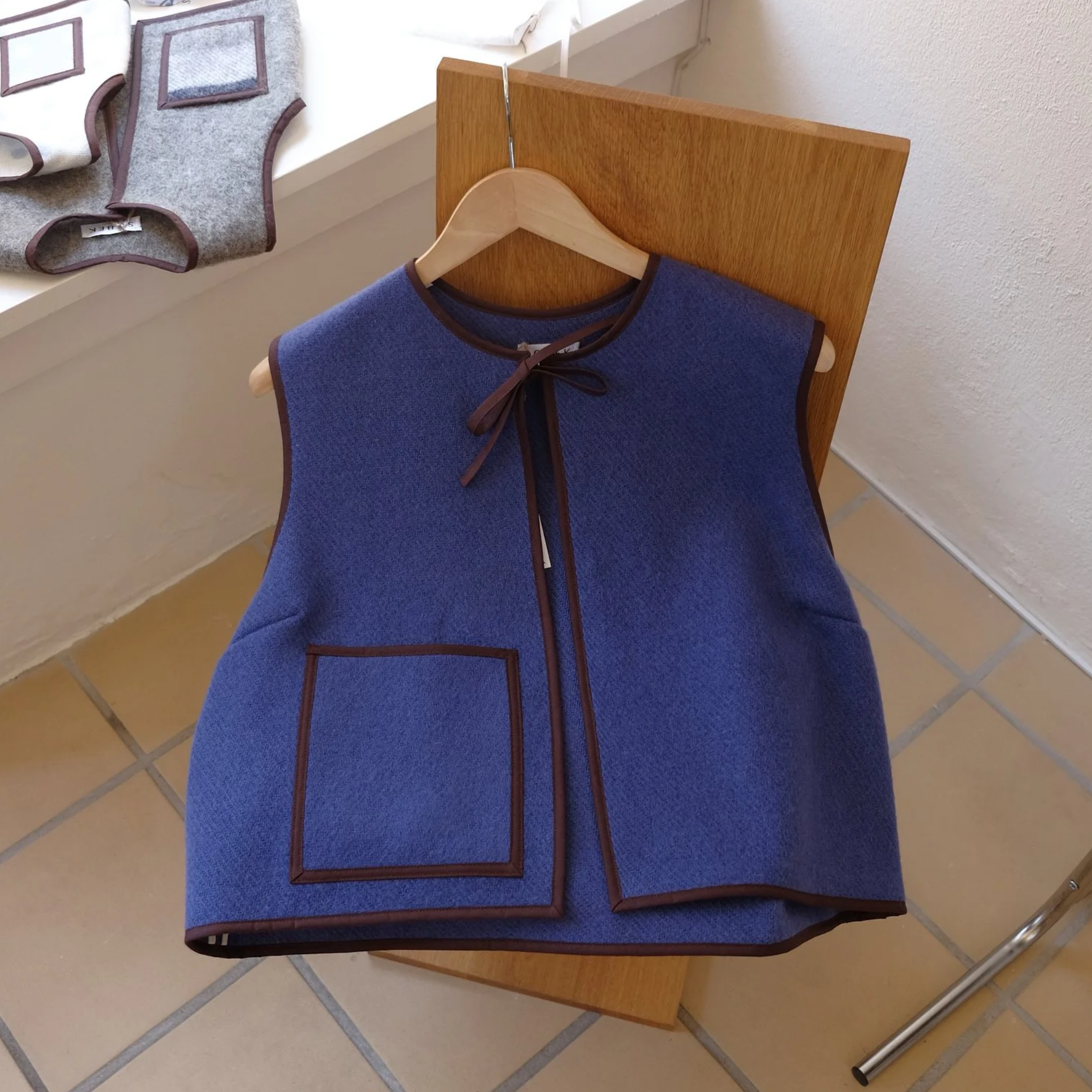 wool vest m/l