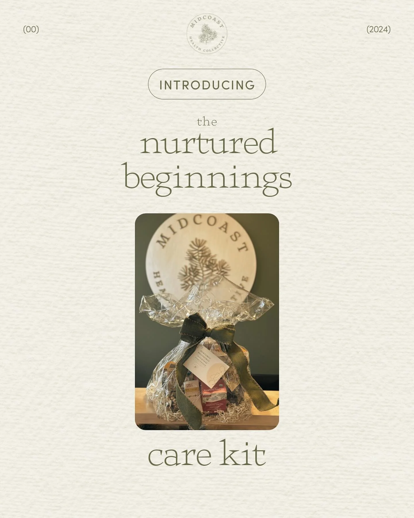 (Re) introducing the nurtured beginnings care kit at Midcoast Health Collective. Thoughtfully created by our own Dr. Katy Morrison to help support expectant and new mothers. 

#midcoasthealthcollective #prenatalacupuncture #postpartumcare #mothercare