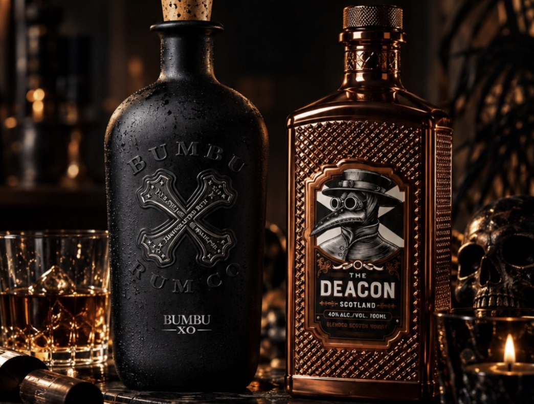dark spirits experience | Bumbu rum &amp; deacon whiskey