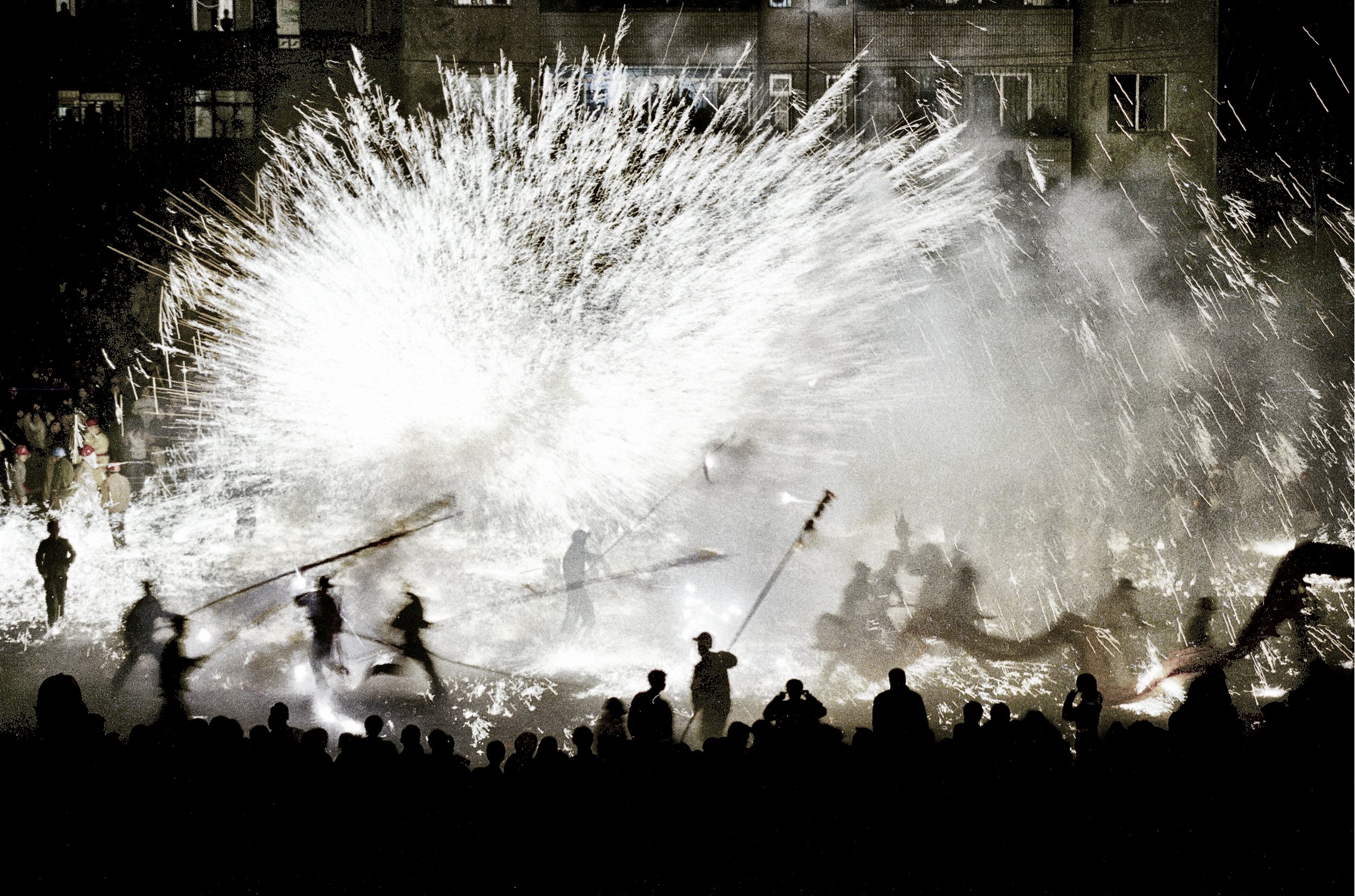 Chinese New Year celebrations. Puding, China, 2006