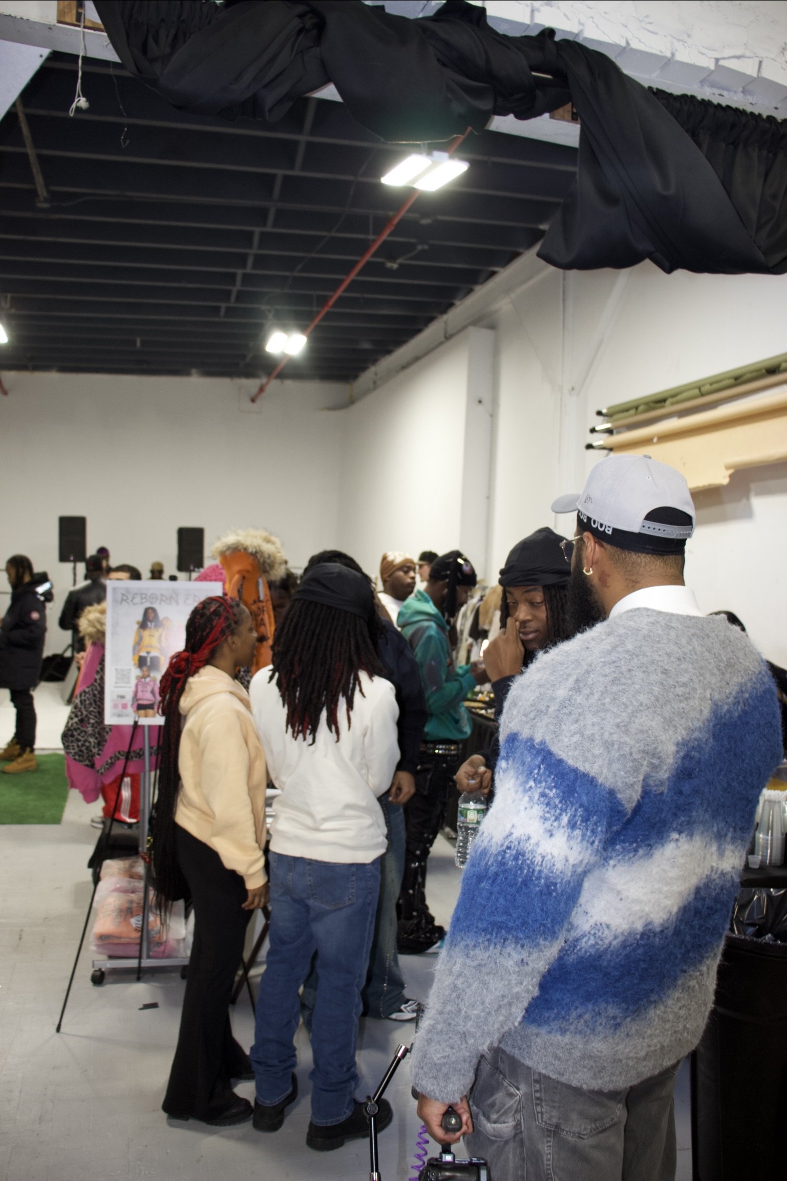 Private event and pop-up gathering hosted at Crafty Studios event space in Newark NJ