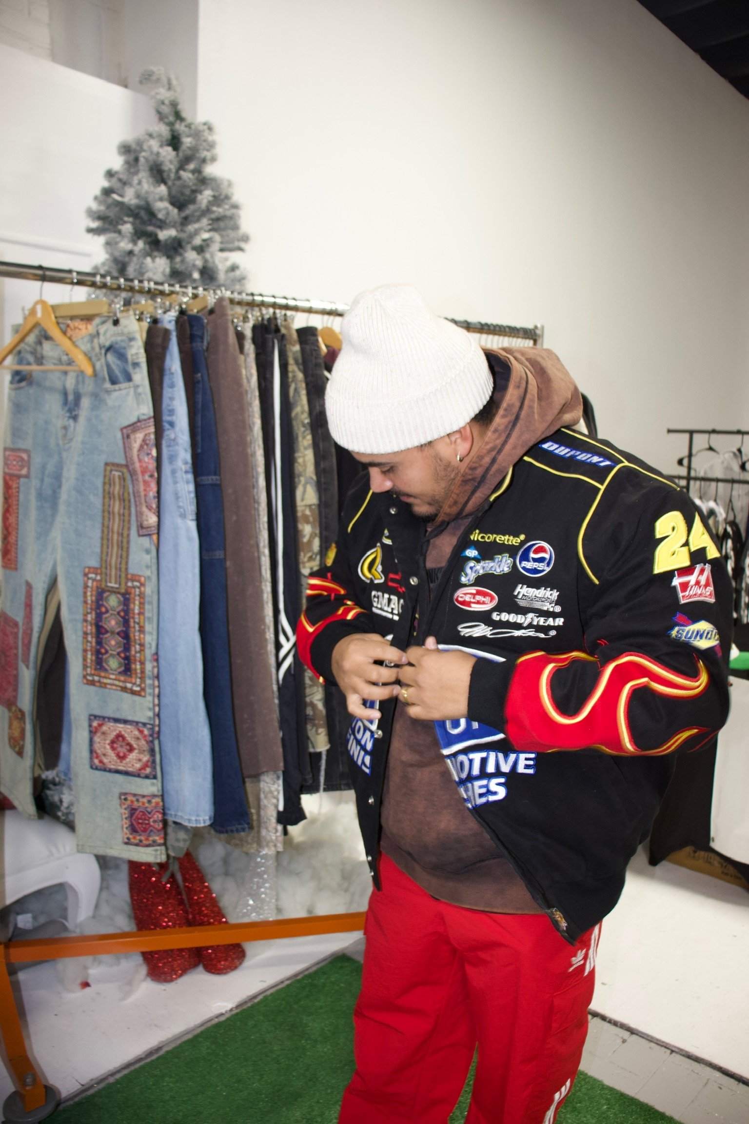 Branding and fashion content photography session at Crafty Studios Newark NJ