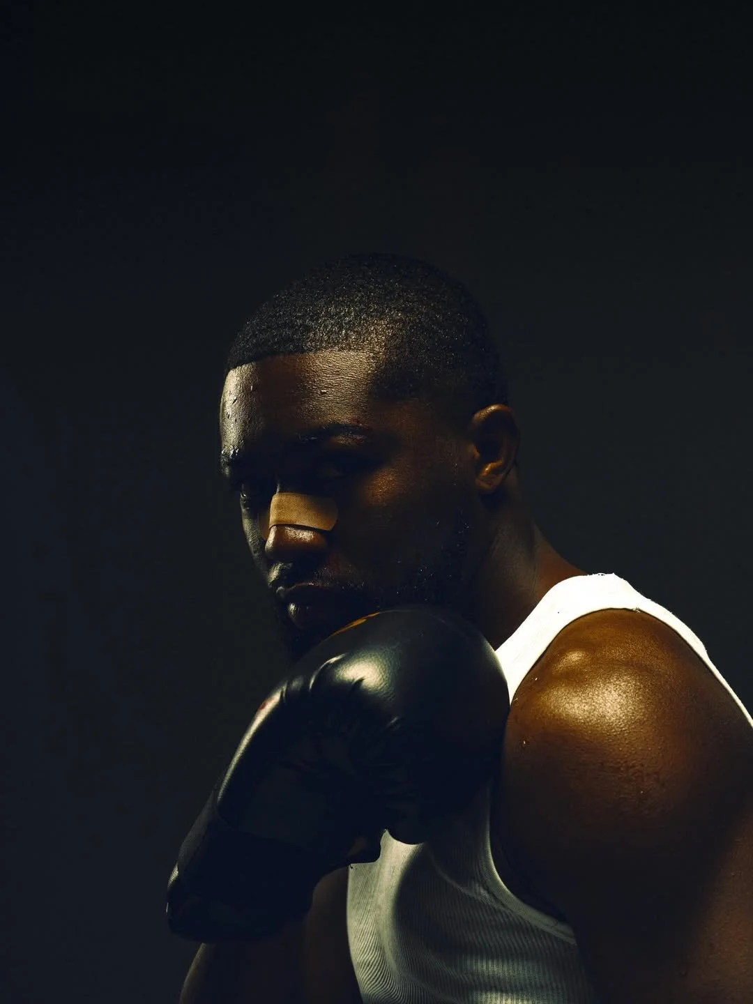 Editorial portrait photography studio session in Newark NJ