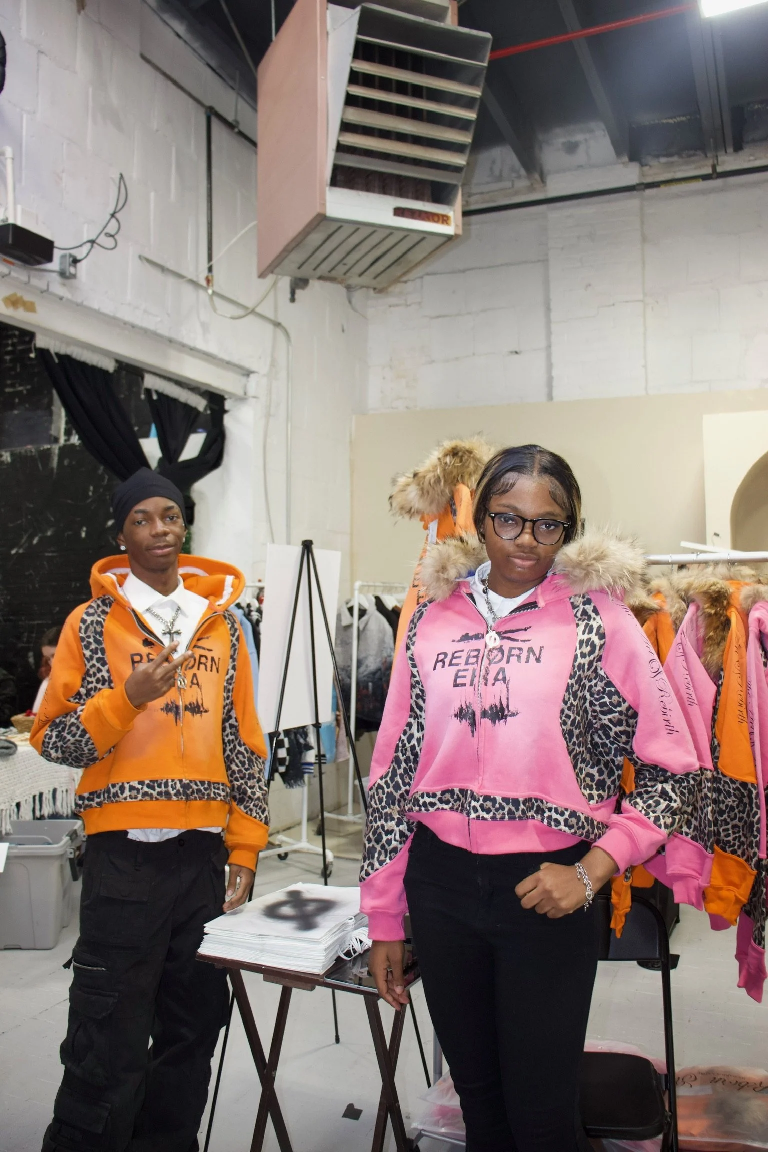 Fashion and branding photography studio session in Newark NJ