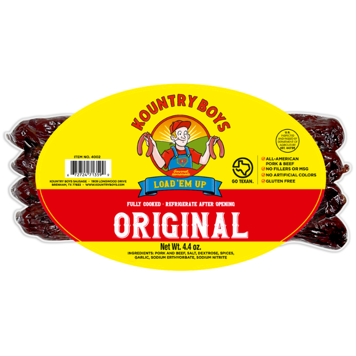 Dried Pork & Beef Sausage