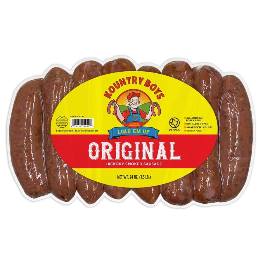 Pork & Beef Sausage (12 lb case)