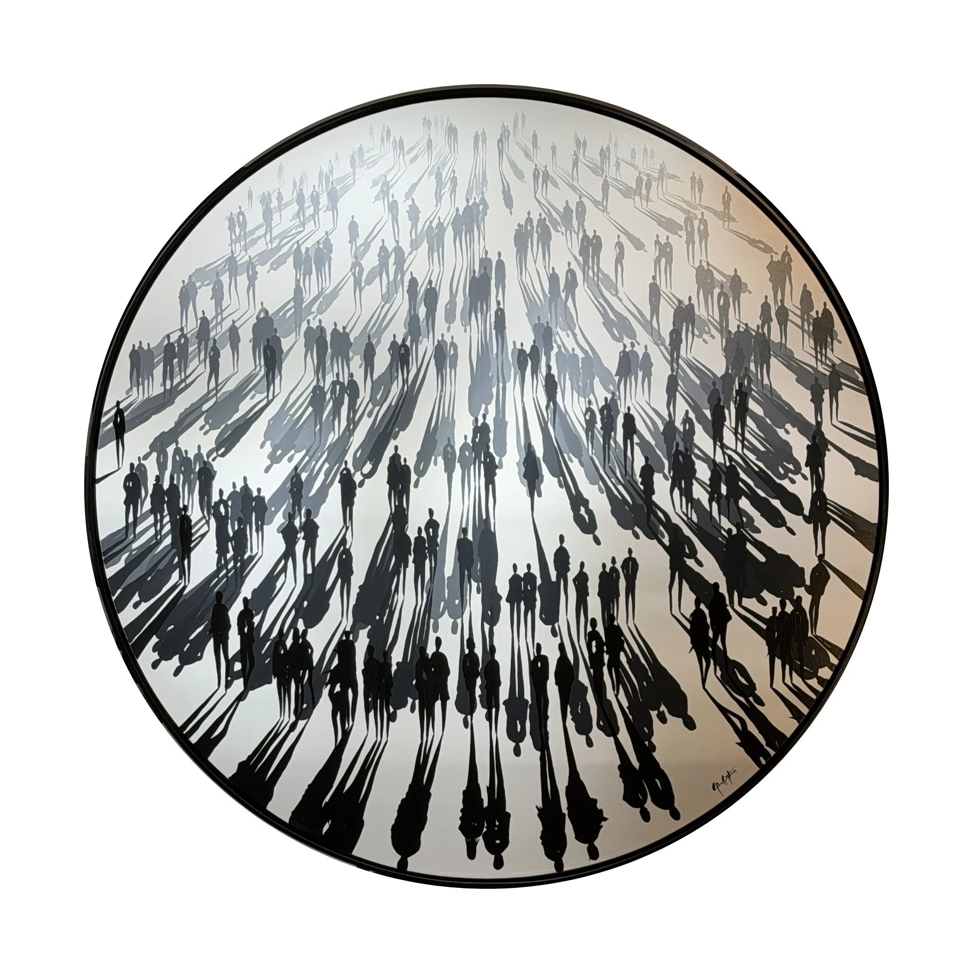 When Shadows Lead, ⌀ 150 cm