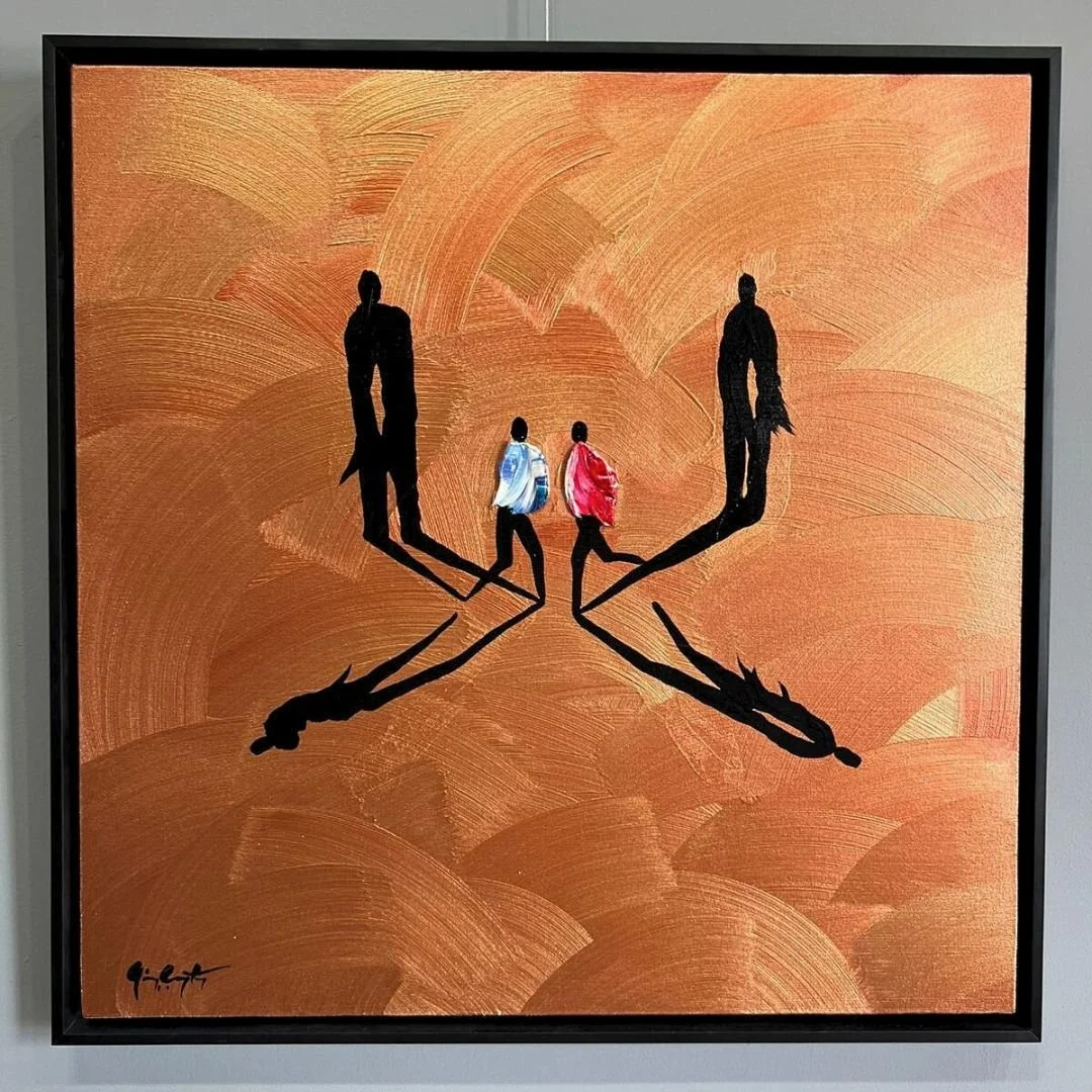 Us, 90x90 cm, 2024