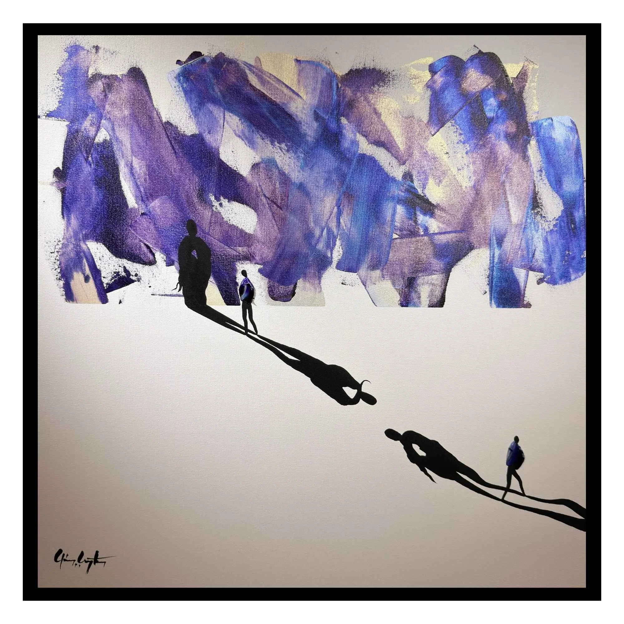 Facing Perceptions, 80x80 cm