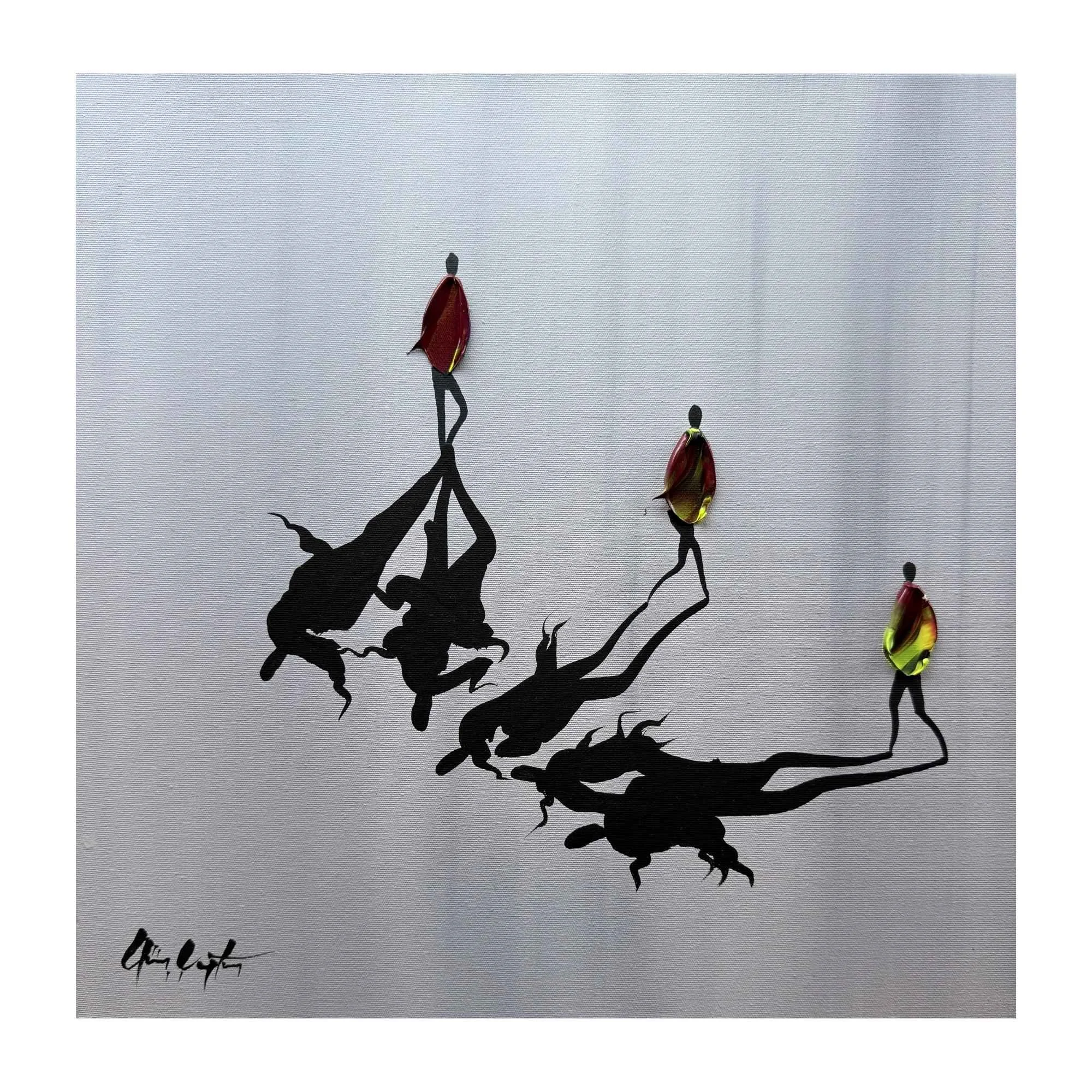 Breakthrough, 50x50 cm