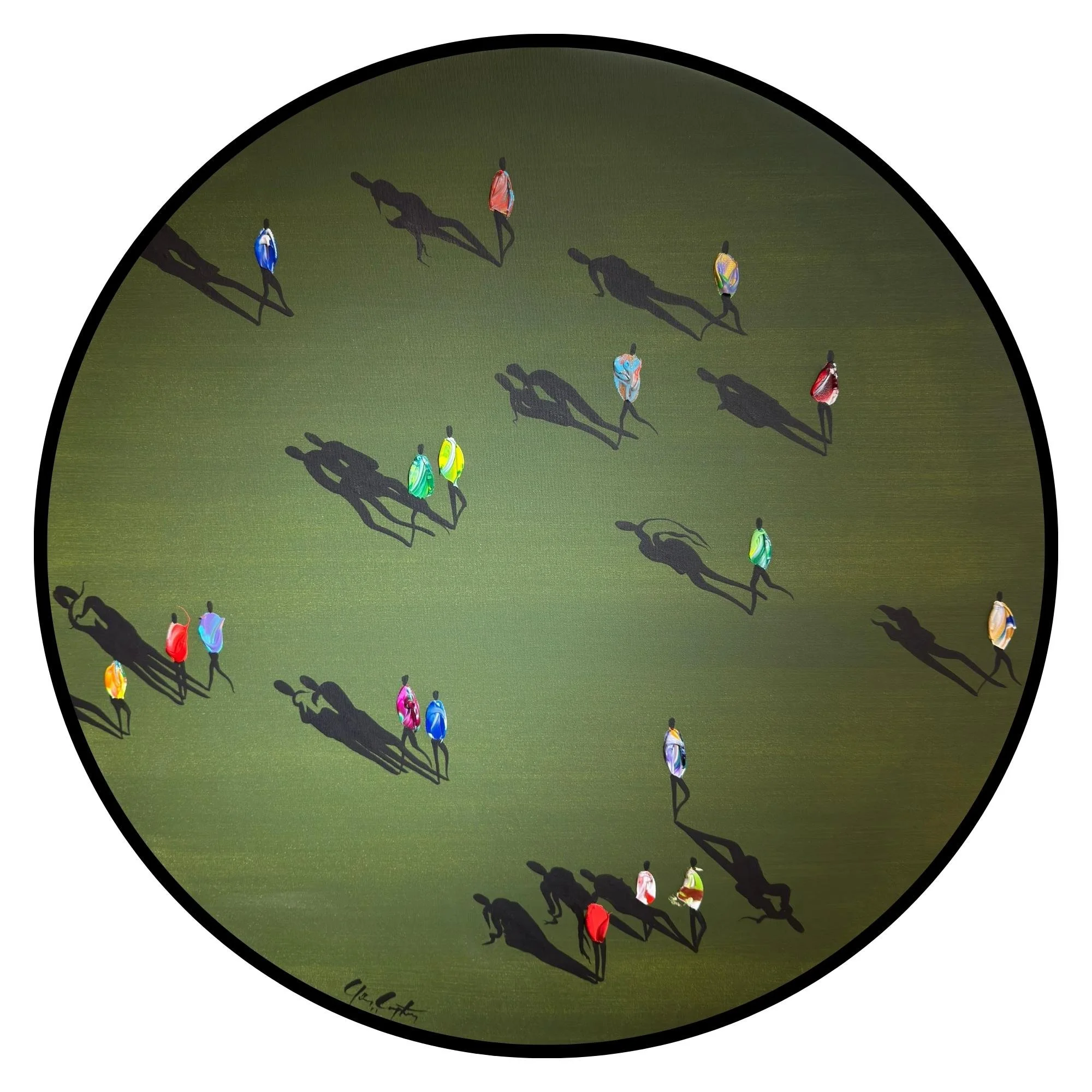 Unbroken Bond , ⌀100 cm