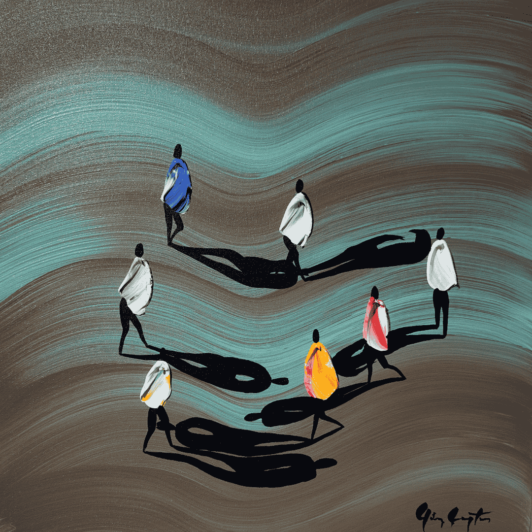 Coincidence, 50x50 cm